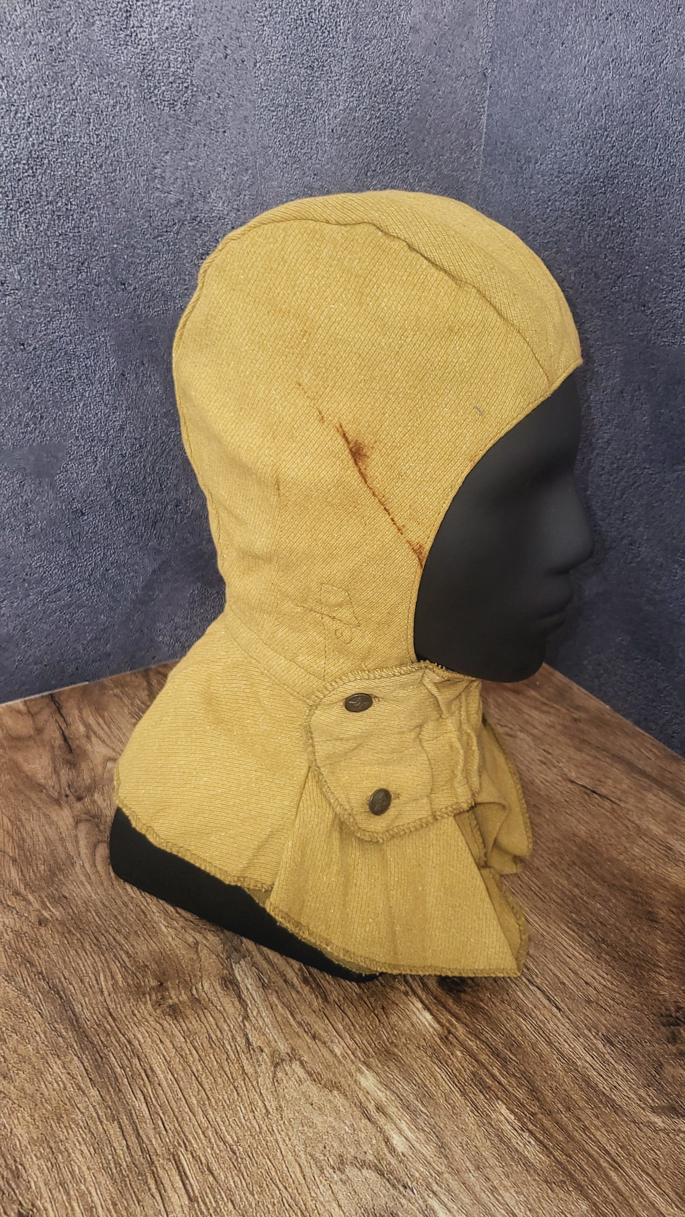 Vintage Soviet USSR Mabuta Helmet Liner Hood Cold