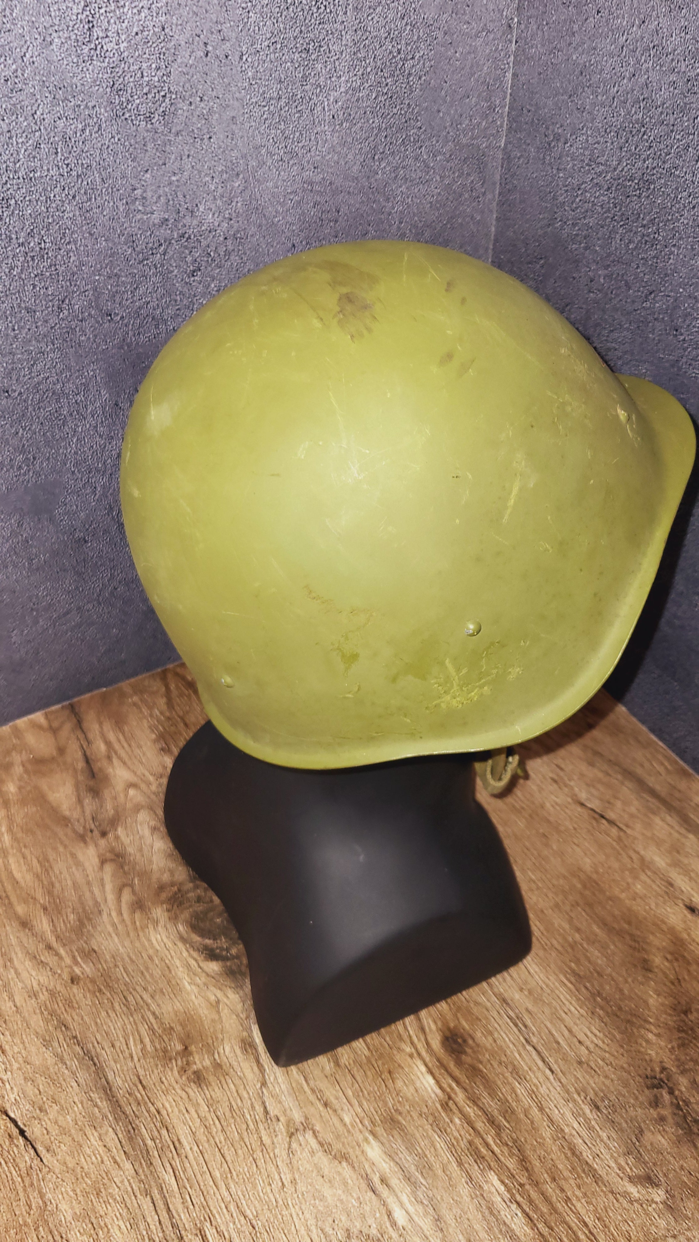 Soviet USSR SSh-40 Steel Helmet Fully Painted Red Star Combat Era Shell