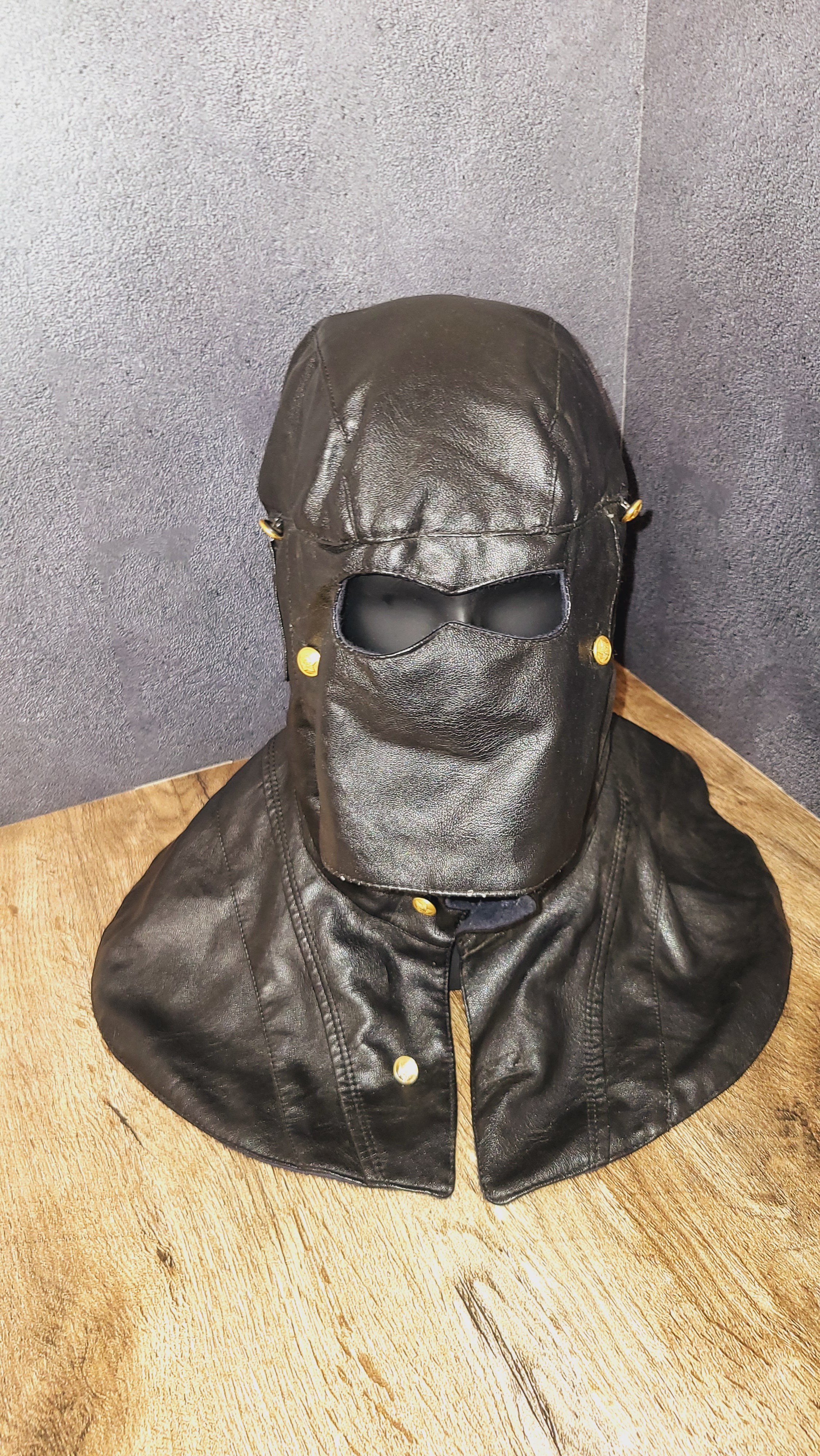 Soviet USSR Naval Torpedo Crew Protective Hood Helmet