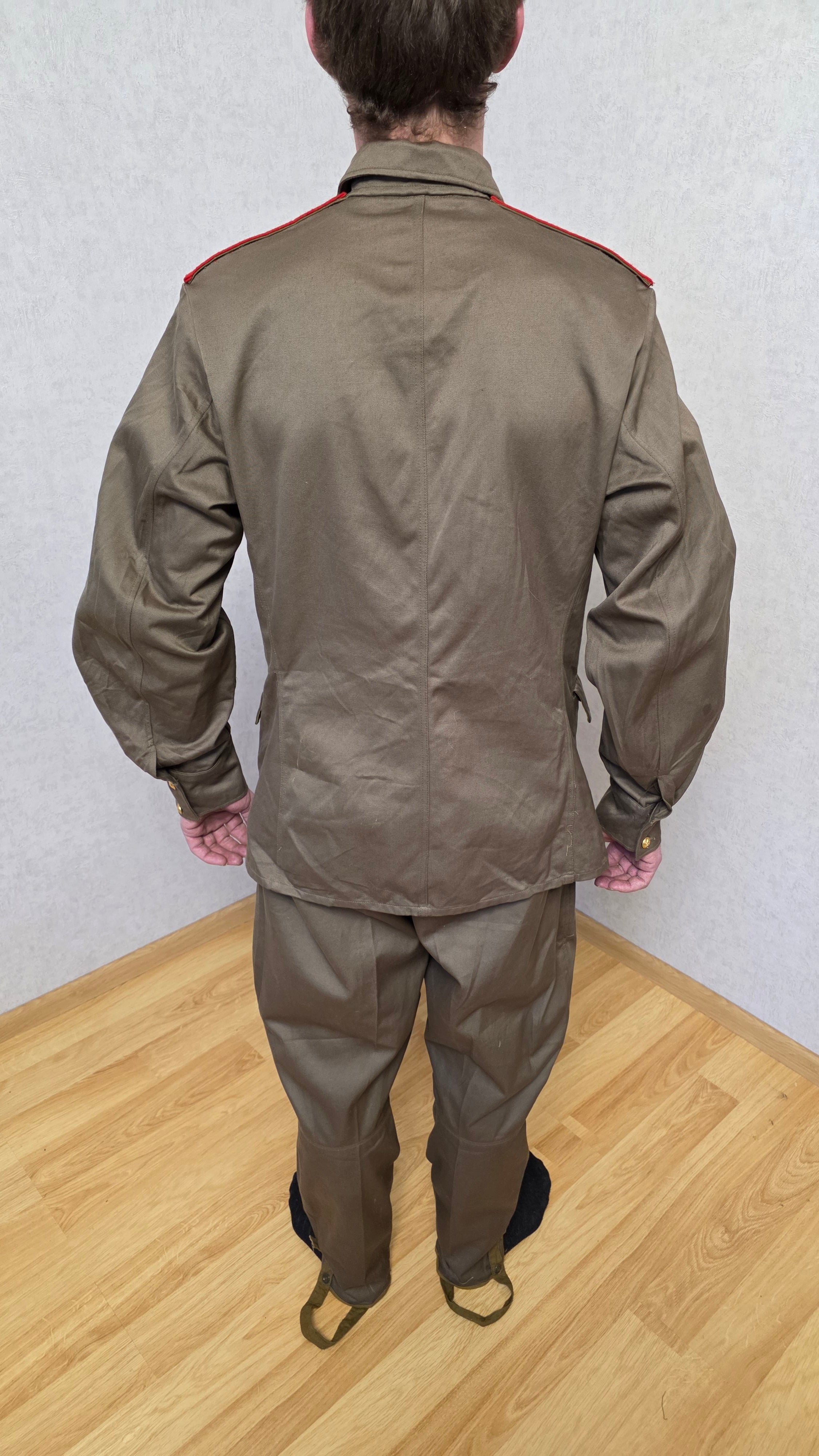 Vintage USSR M69 Uniform Set, Soviet Era Brown Field Outfit