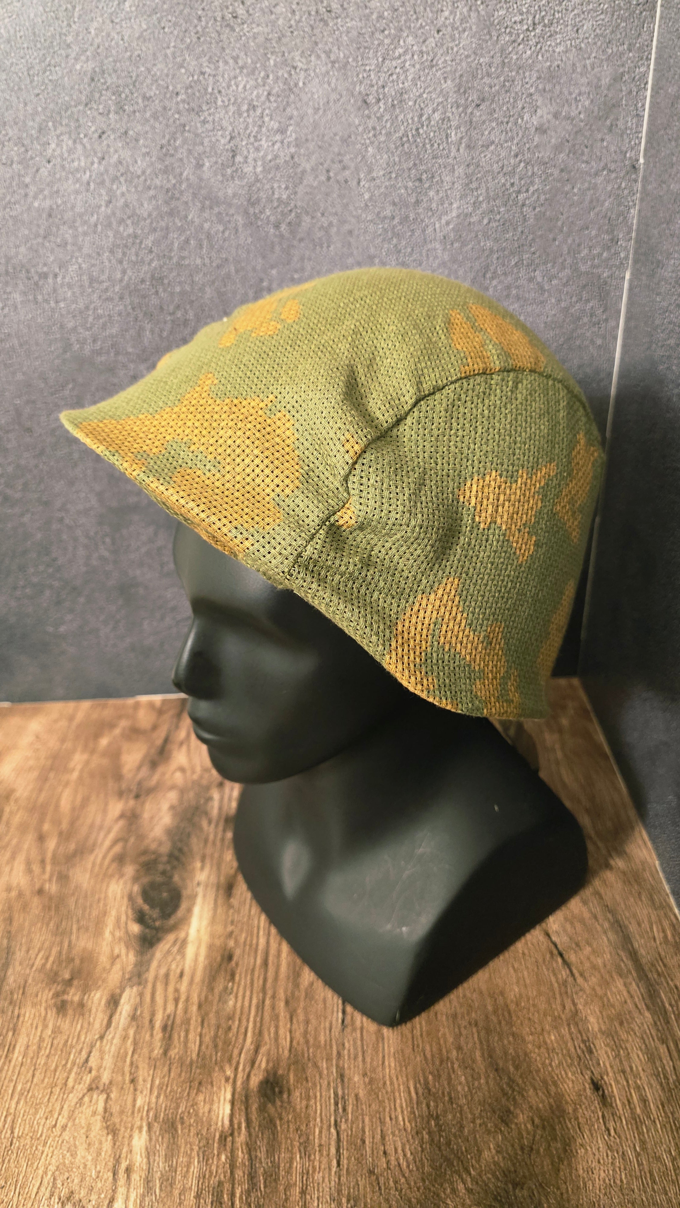 Vintage Soviet USSR KZS Berezka Camouflage Helmet Cover Steel Helmet Net