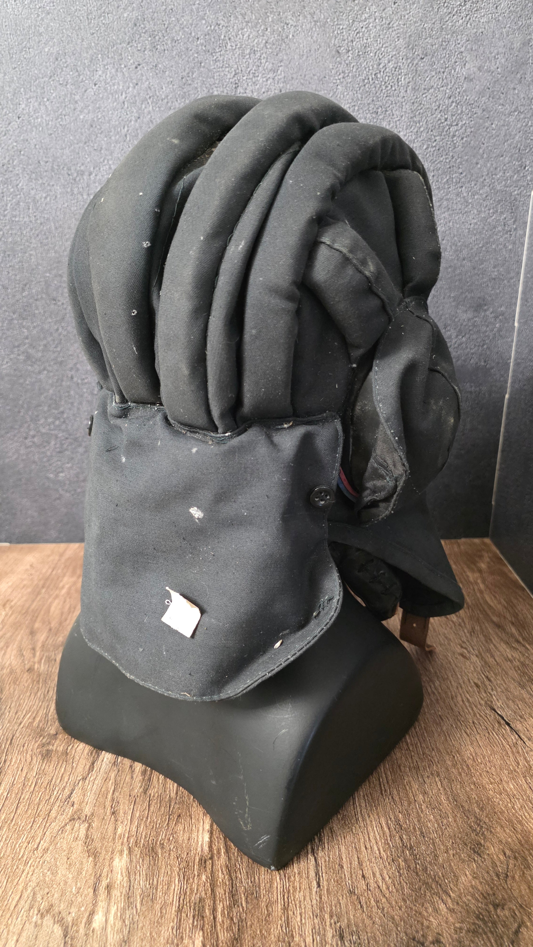 Vintage Soviet Tank Crew Helmet USSR Tanker Padded Communication Helmet