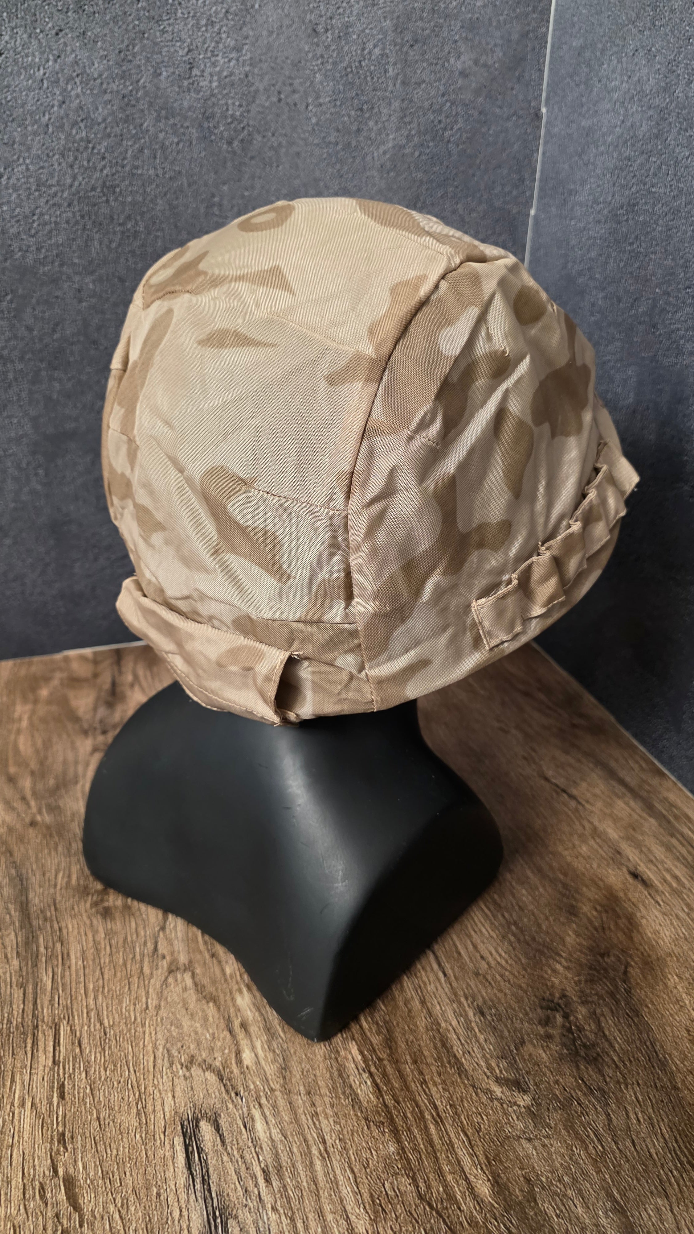 Vintage Desert Camouflage Helmet Cover Sand Pattern