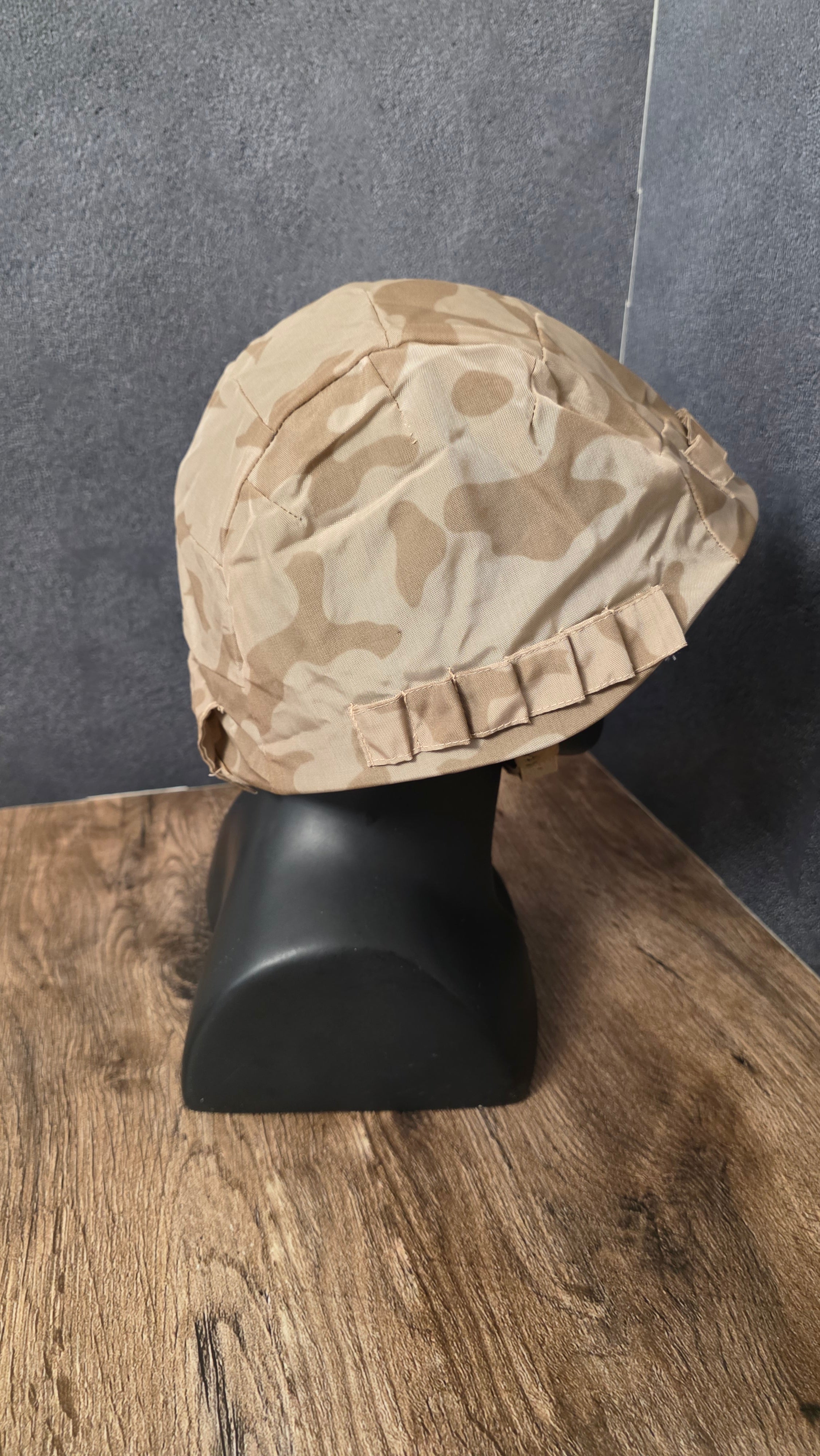 Vintage Desert Camouflage Helmet Cover Sand Pattern