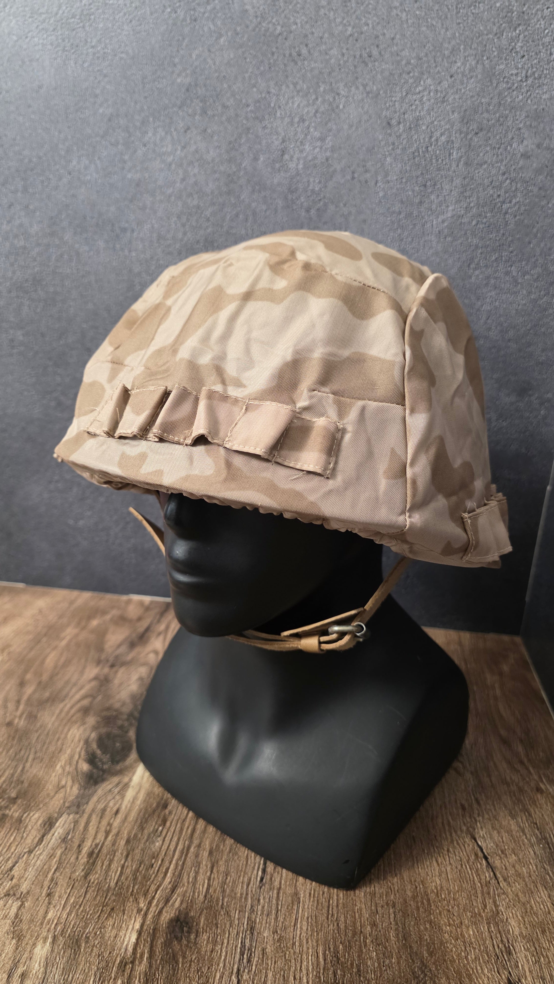 Vintage Desert Camouflage Helmet Cover Sand Pattern
