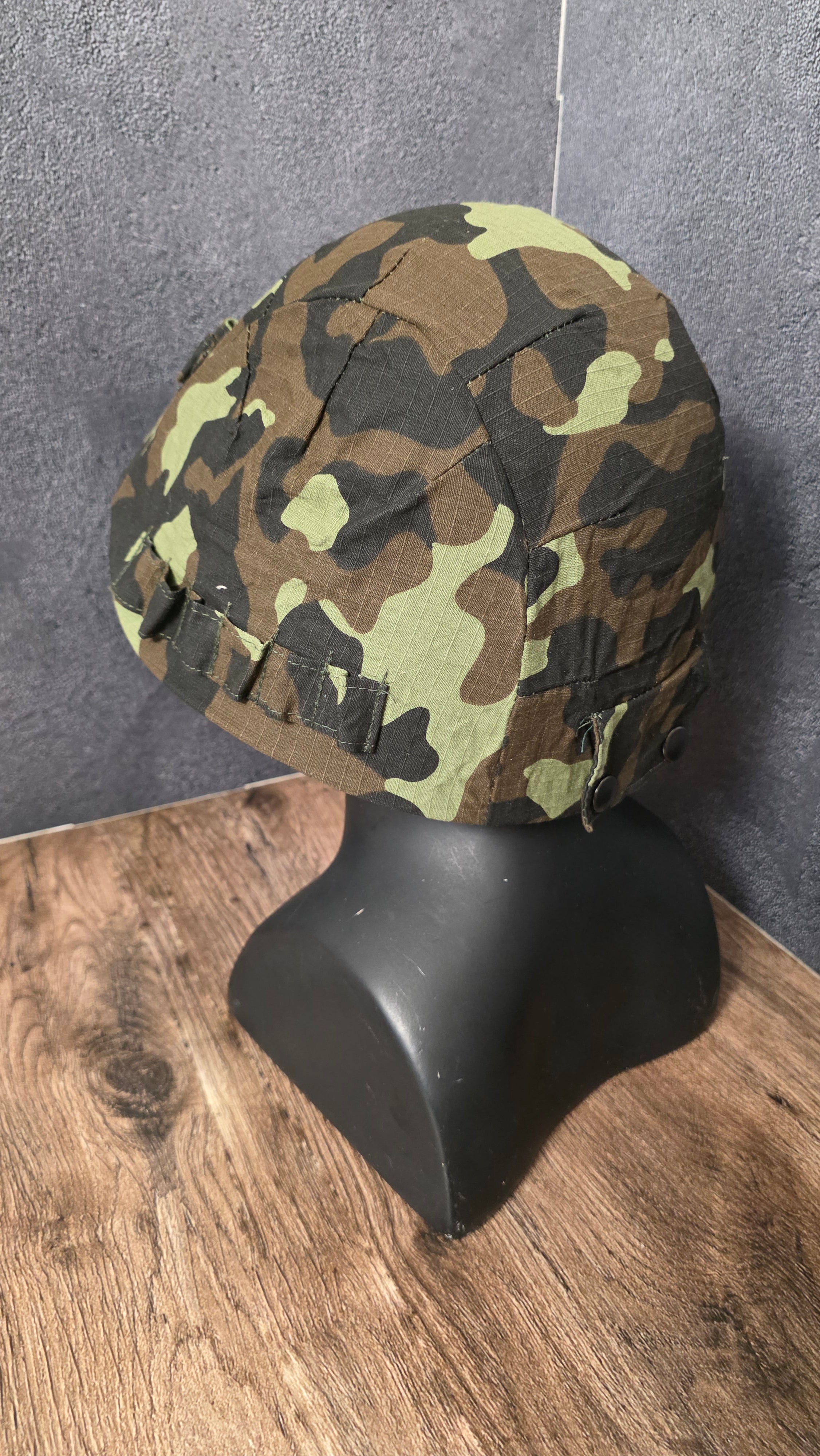 Vintage Dubok Camouflage Helmet Cover 1990 Pattern №2