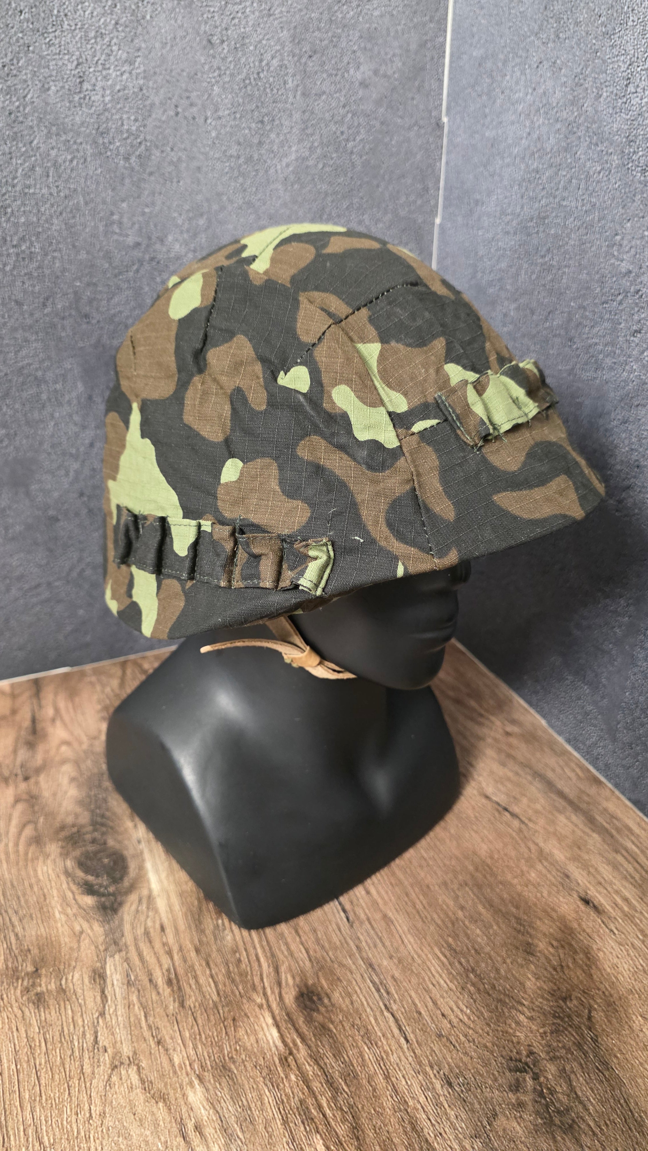 Vintage Dubok Camouflage Helmet Cover 1990 Pattern №2