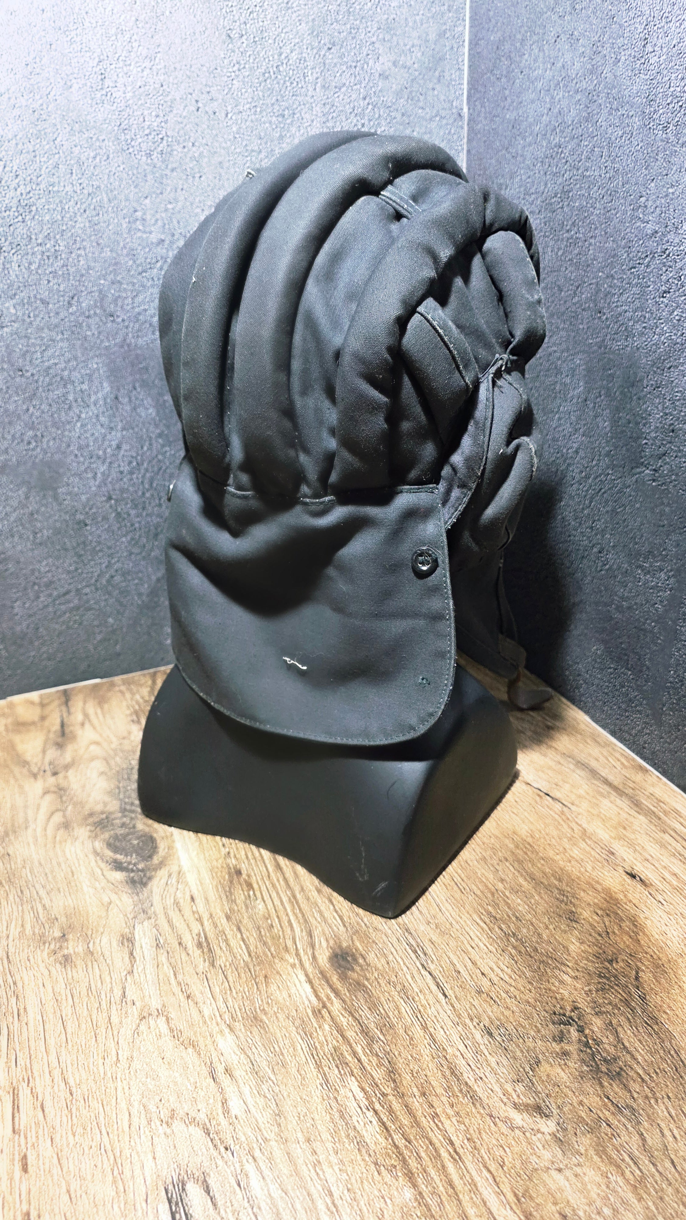 Vintage USSR Soviet Tanker Helmet With Headset Shlemofon