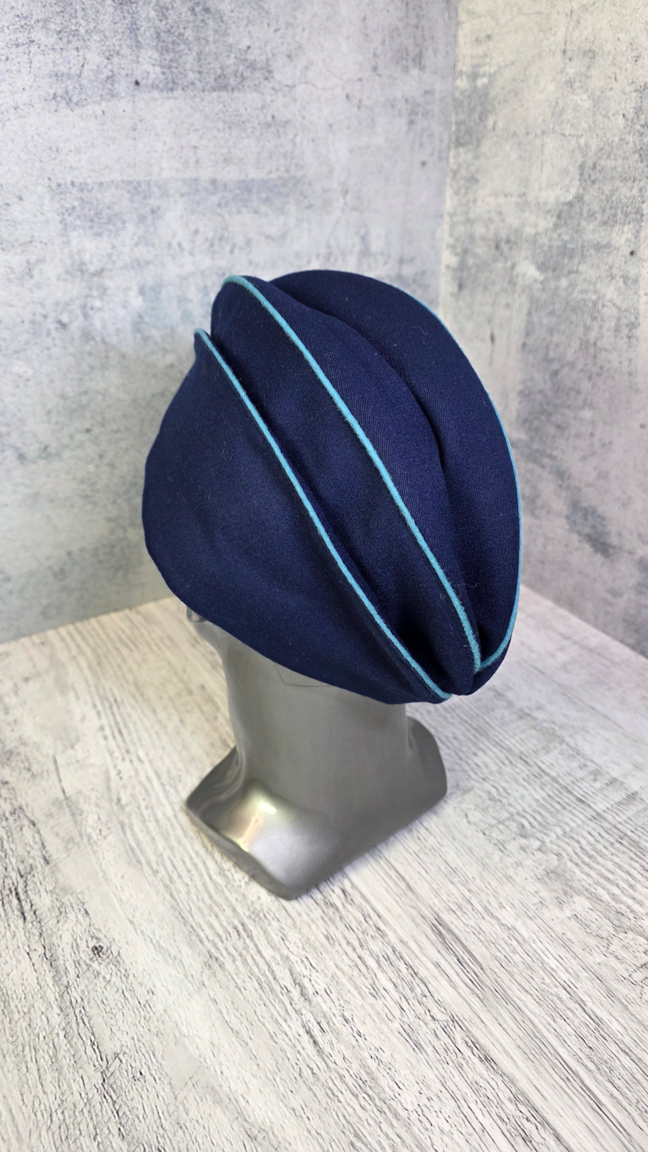 Vintage Soviet VVS Pilotka Cap USSR 1935 Pre-WWII Officer Side Hat