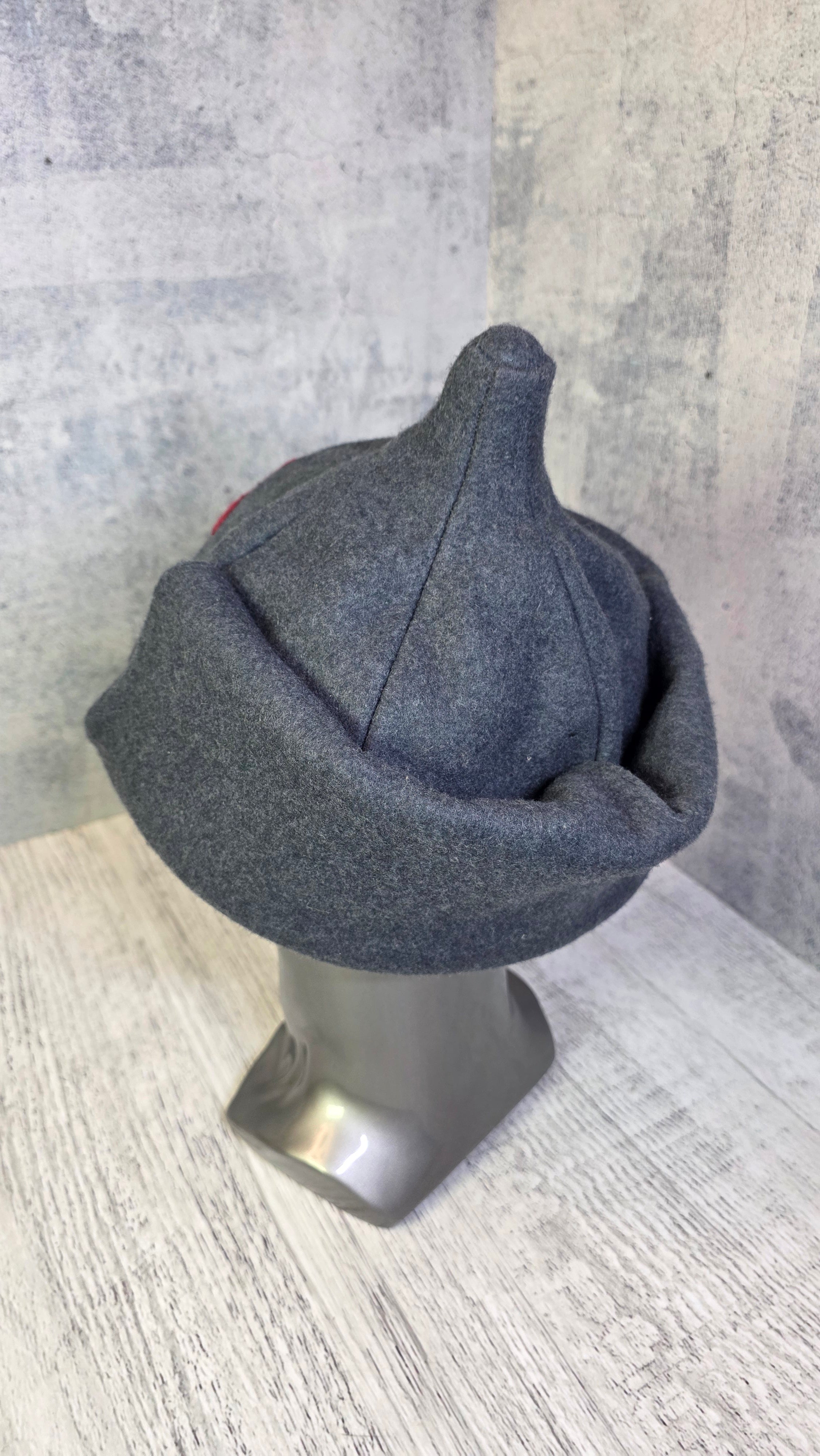 USSR Winter Budenovka Vintage Soviet Wool Military Hat