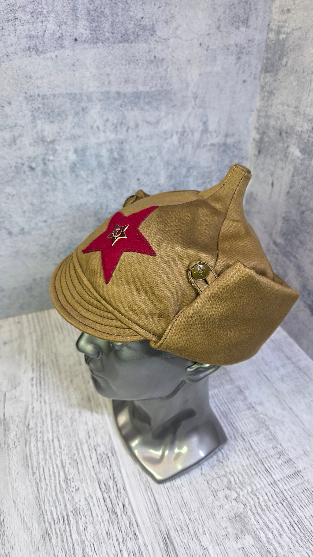 Rare Soviet Budenovka Hat 1935 Pattern USSR Red Army Cap - Legend Returns Vintage