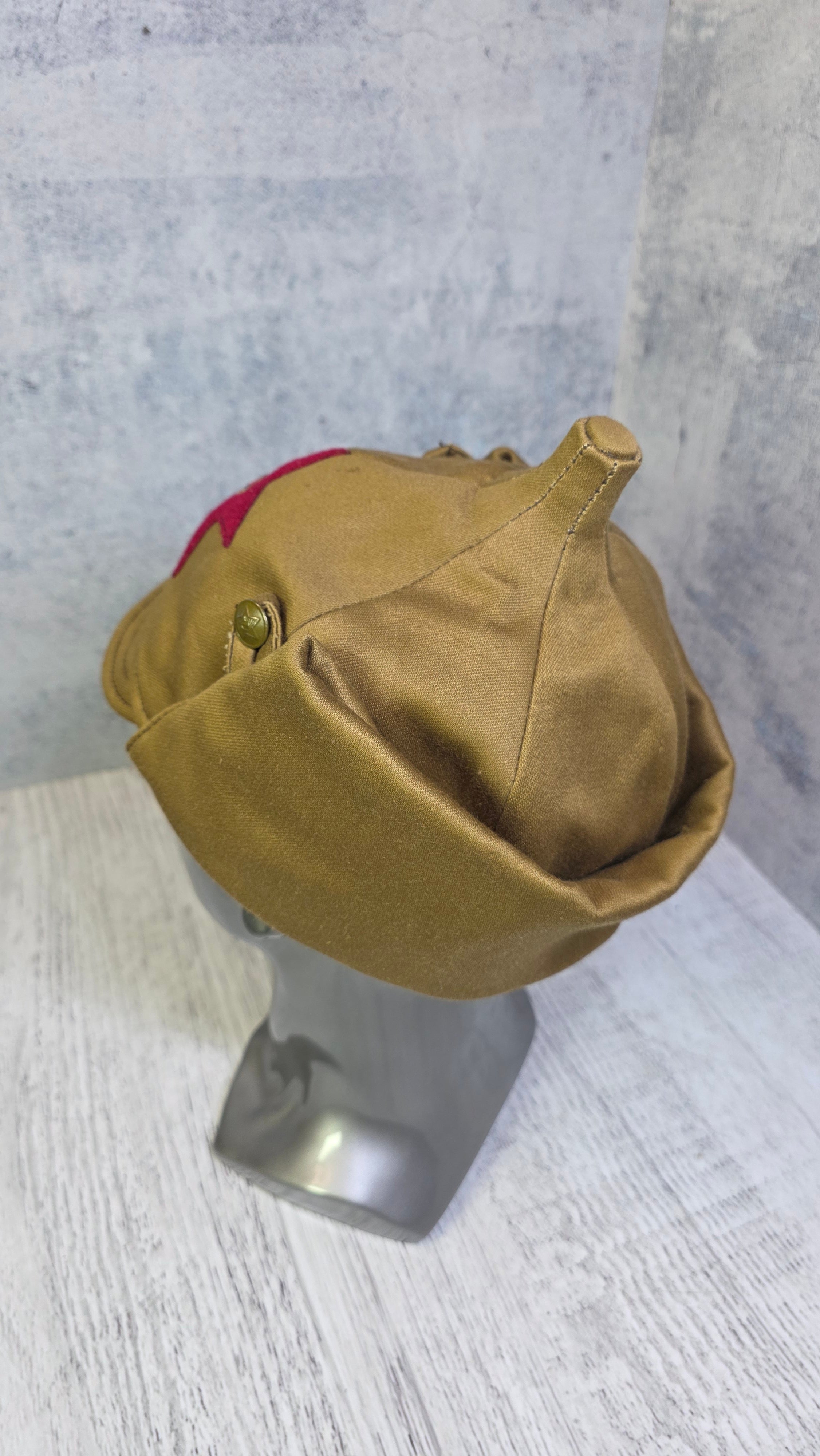 Rare Soviet Budenovka Hat 1935 Pattern USSR Red Army Cap - Legend Returns Vintage