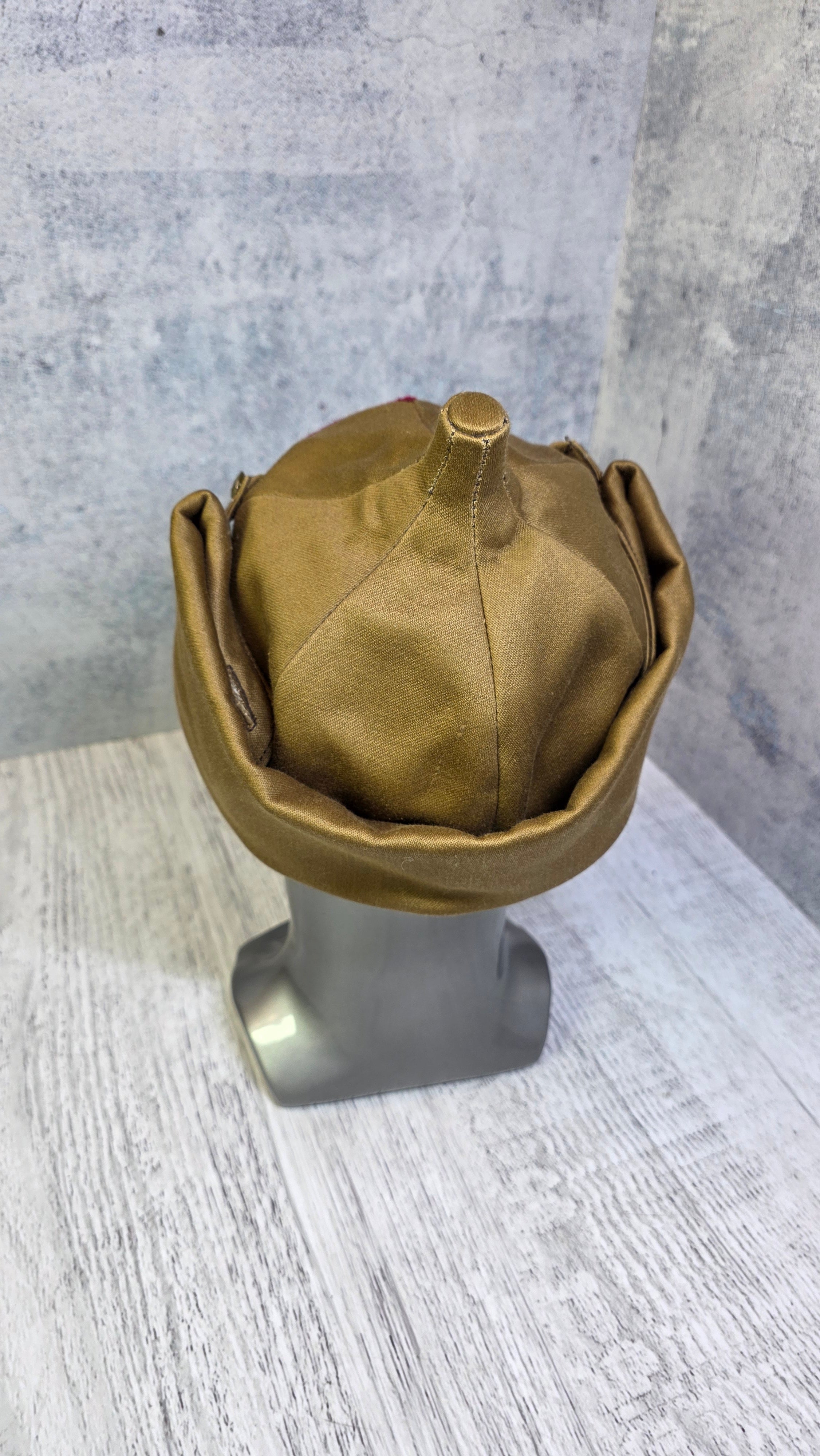 Rare Soviet Budenovka Hat 1935 Pattern USSR Red Army Cap - Legend Returns Vintage