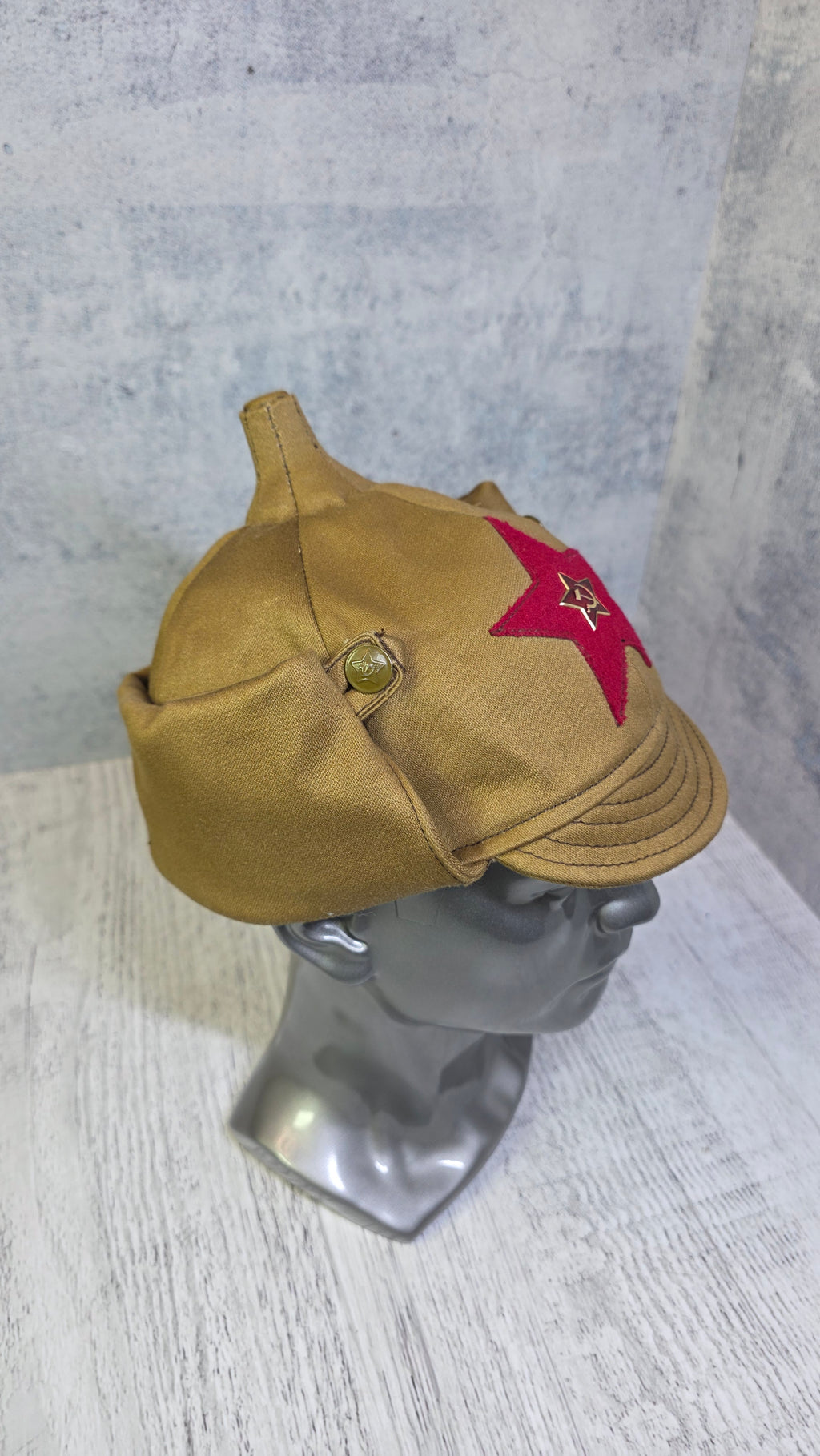 Rare Soviet Budenovka Hat 1935 Pattern USSR Red Army Cap - Legend Returns Vintage