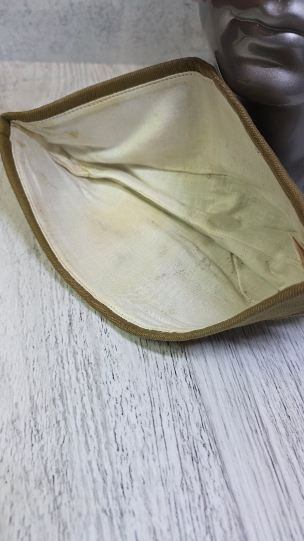 Vintage Soviet Pilotka Side Cap USSR Military Hat - Legend Returns Vintage