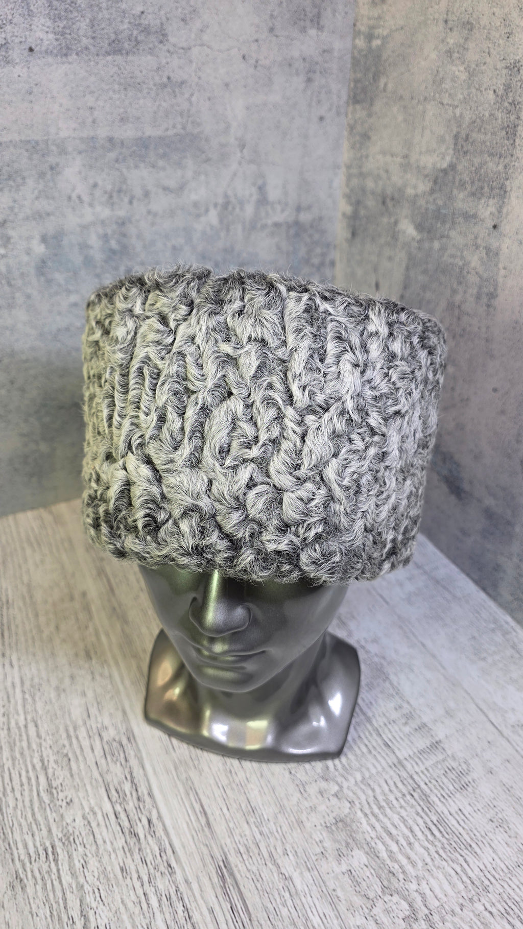 Soviet Army General Papakha Karakul Winter Hat USSR - Legend Returns Vintage