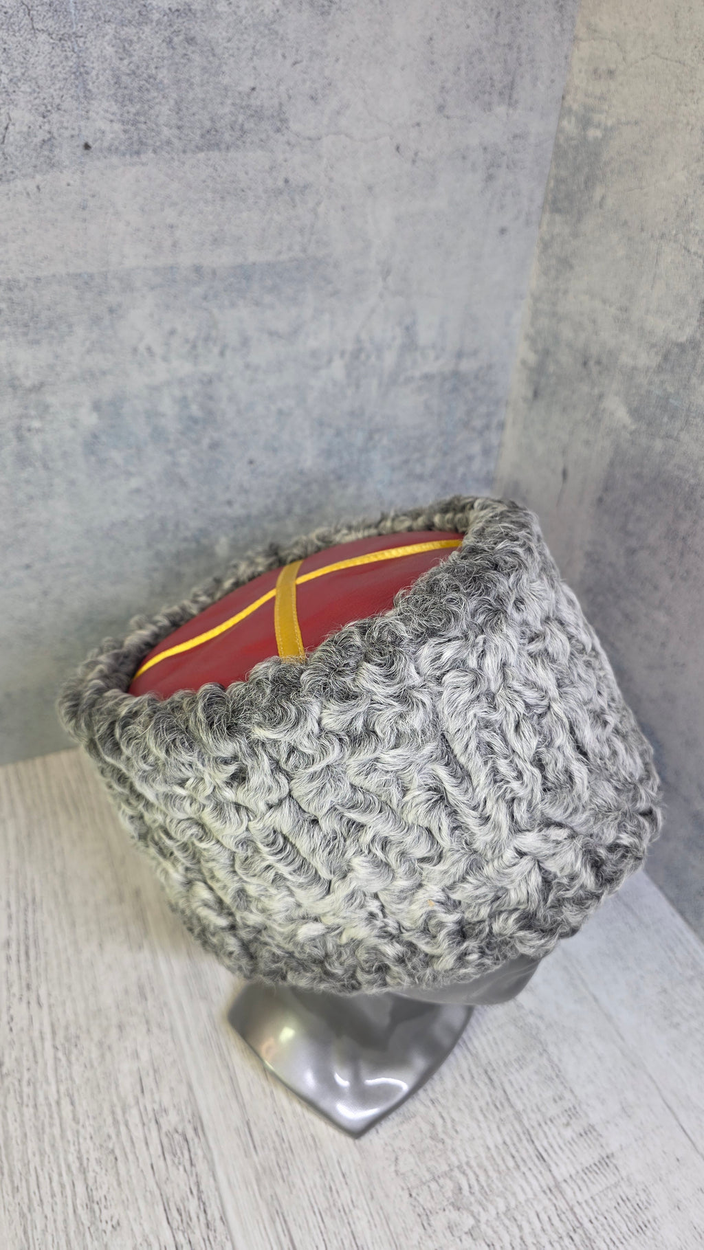 Soviet Army General Papakha Karakul Winter Hat USSR - Legend Returns Vintage