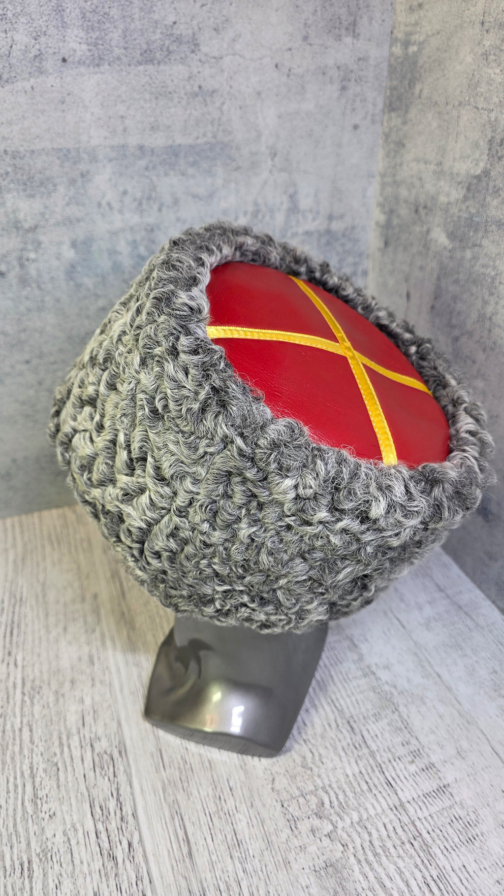 Soviet Army General Papakha Karakul Winter Hat USSR - Legend Returns Vintage