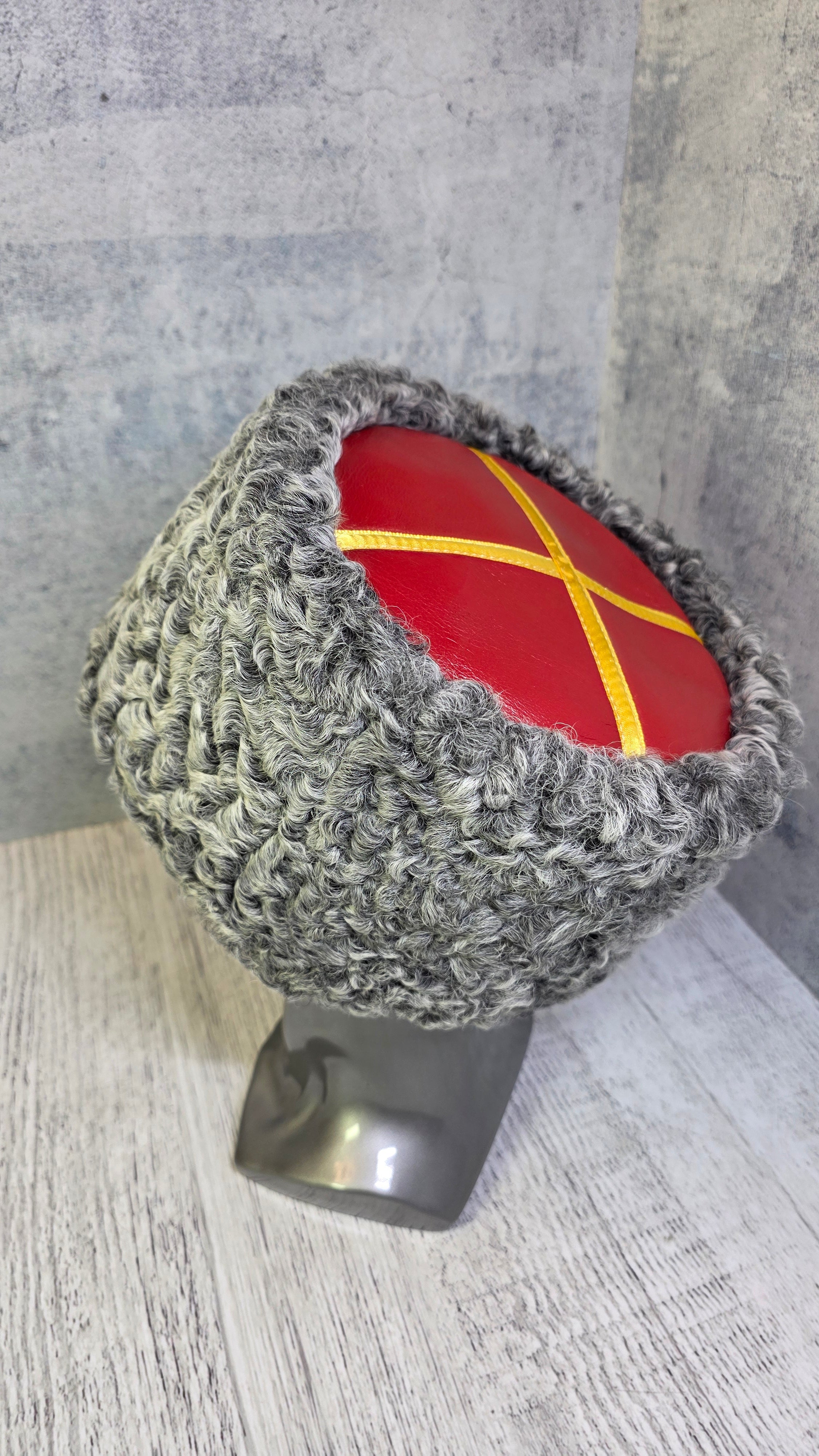 Soviet Army General Papakha Karakul Winter Hat USSR - Legend Returns Vintage
