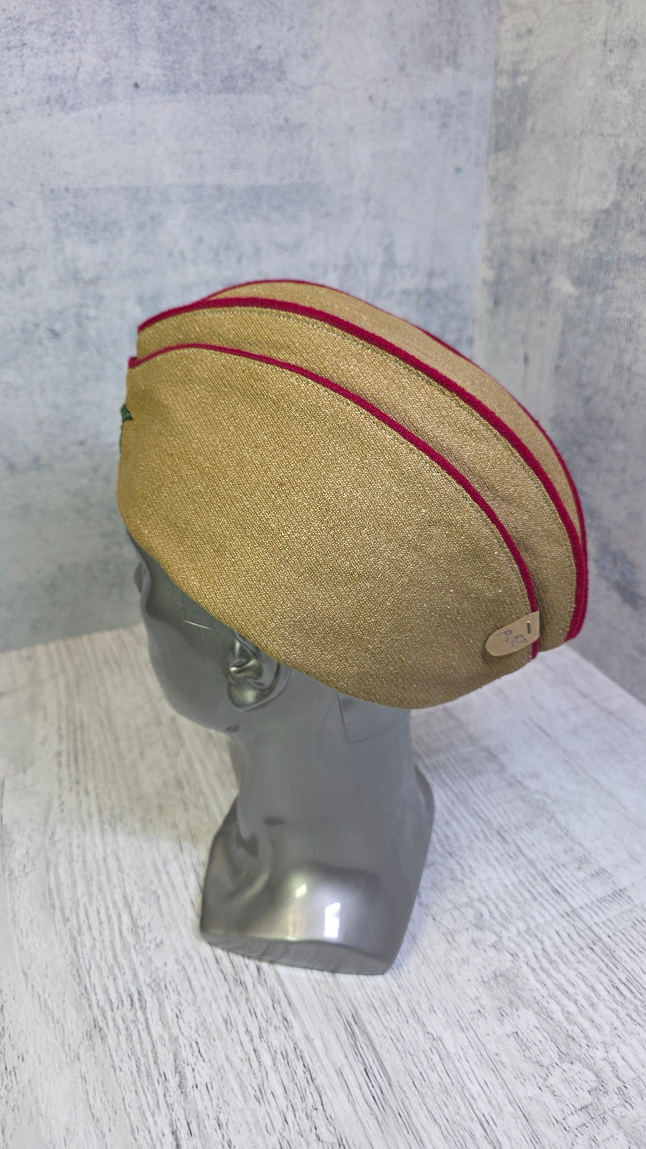 Vintage Soviet NKVD Pilotka Cap USSR Border Guard Hat - Legend Returns Vintage