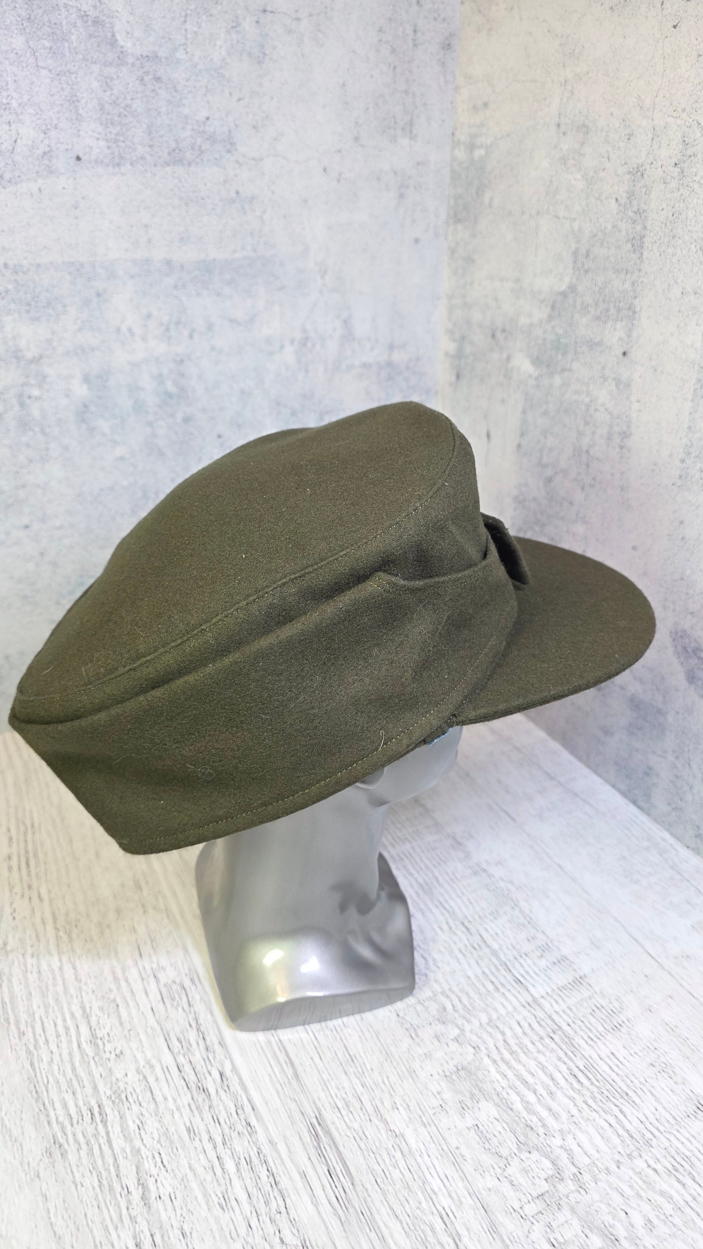 Vintage German M43 Field Cap WW2 Wehrmacht Hat - Legend Returns Vintage