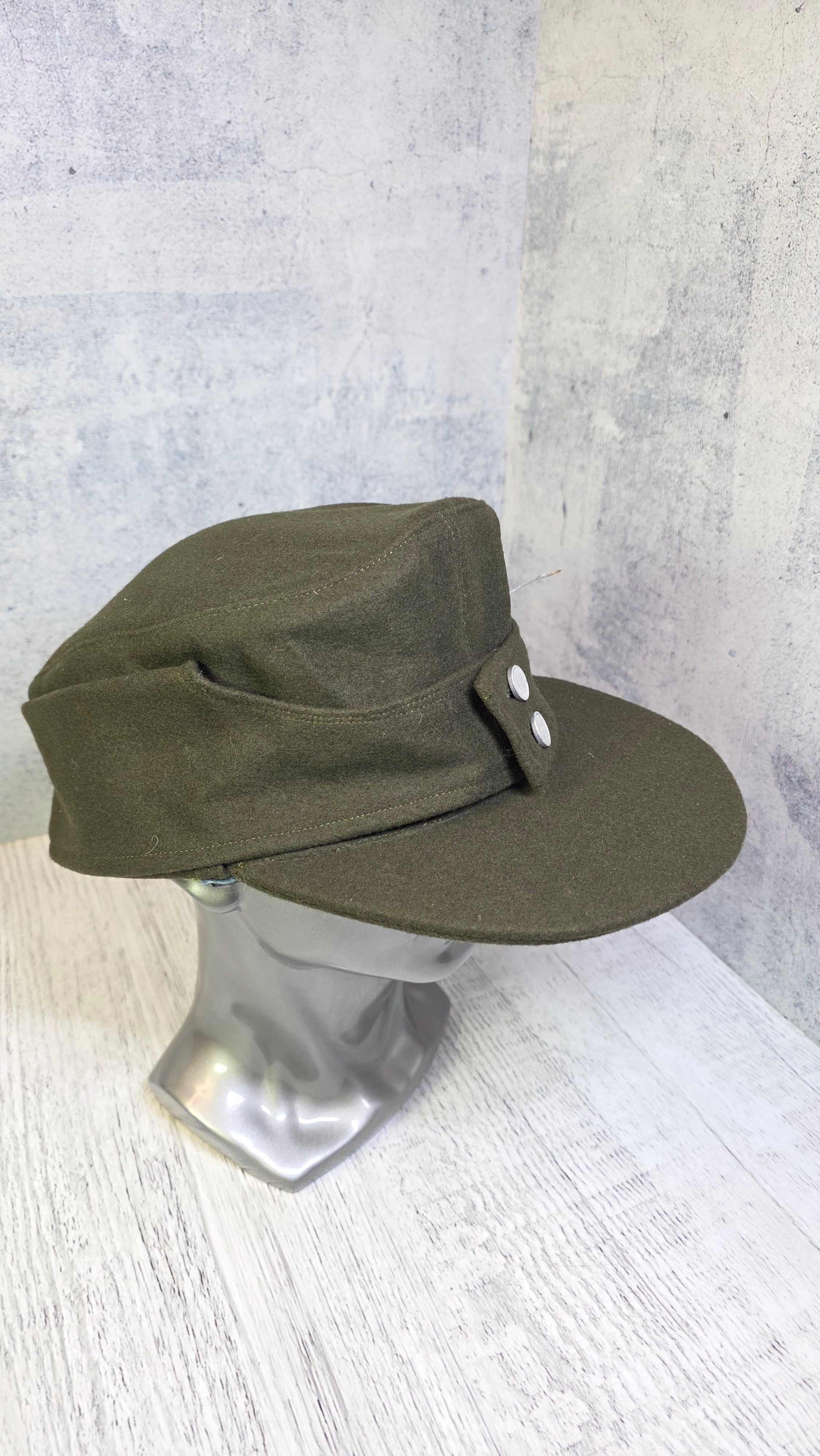 Vintage German M43 Field Cap WW2 Wehrmacht Hat - Legend Returns Vintage