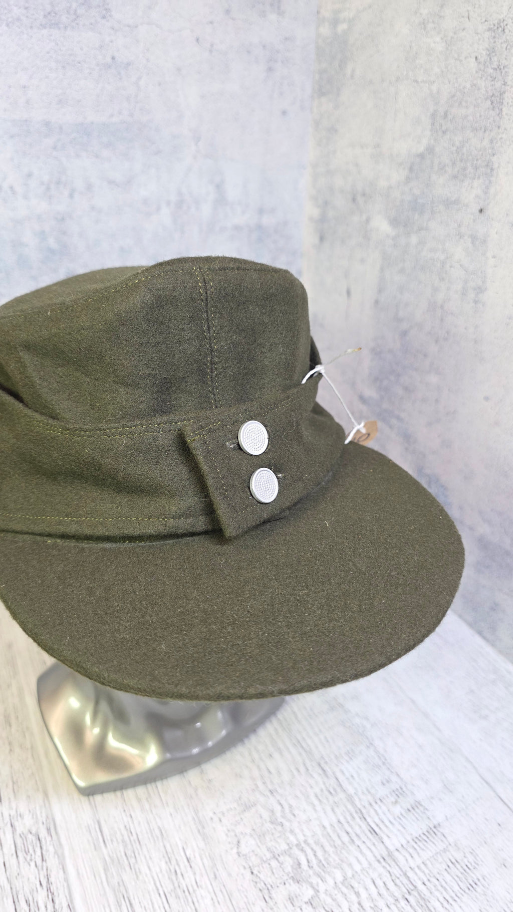 Vintage German M43 Field Cap WW2 Wehrmacht Hat - Legend Returns Vintage