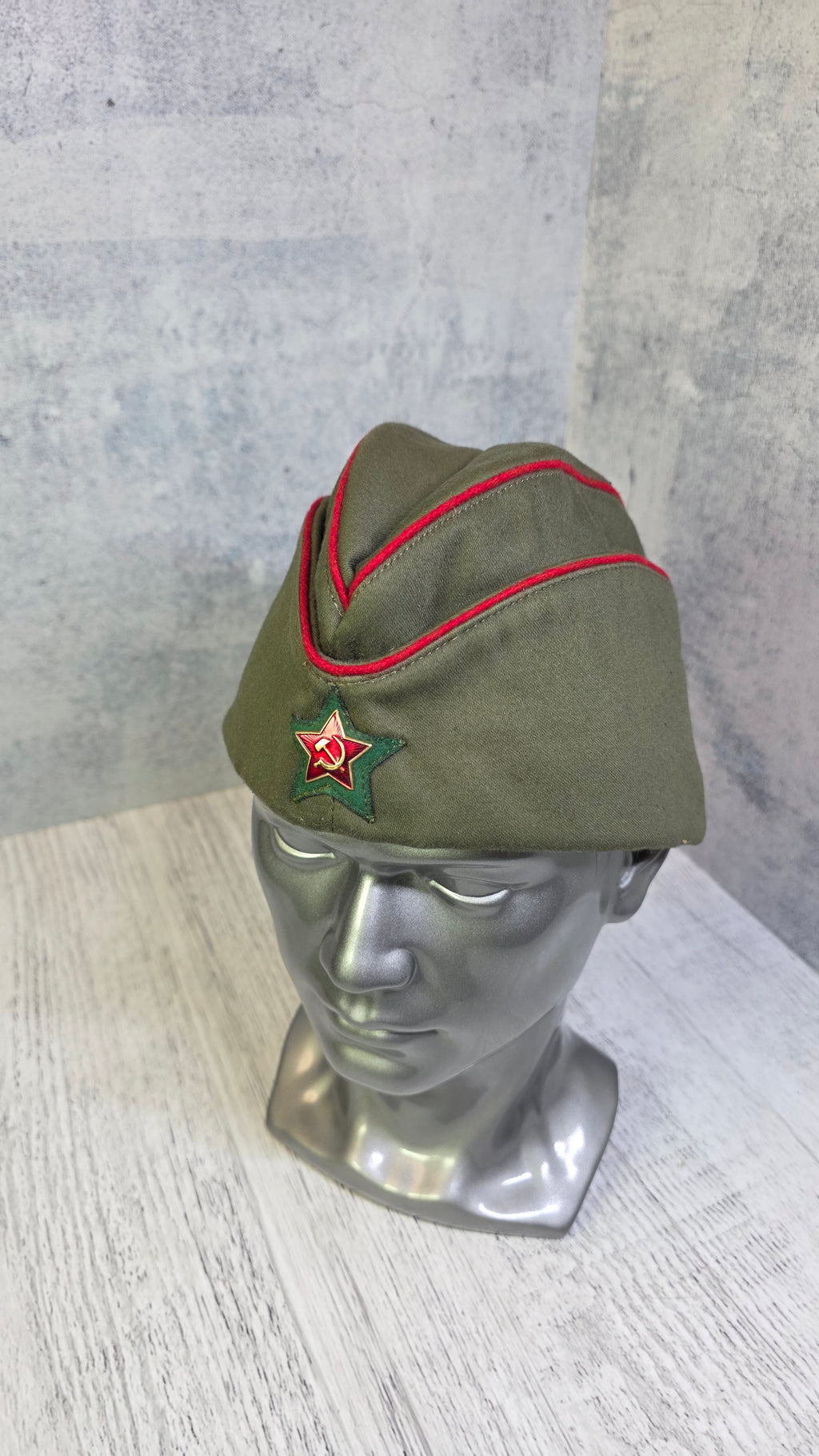 Vintage Soviet Pilotka Cap USSR RKKA M1935 - Legend Returns Vintage