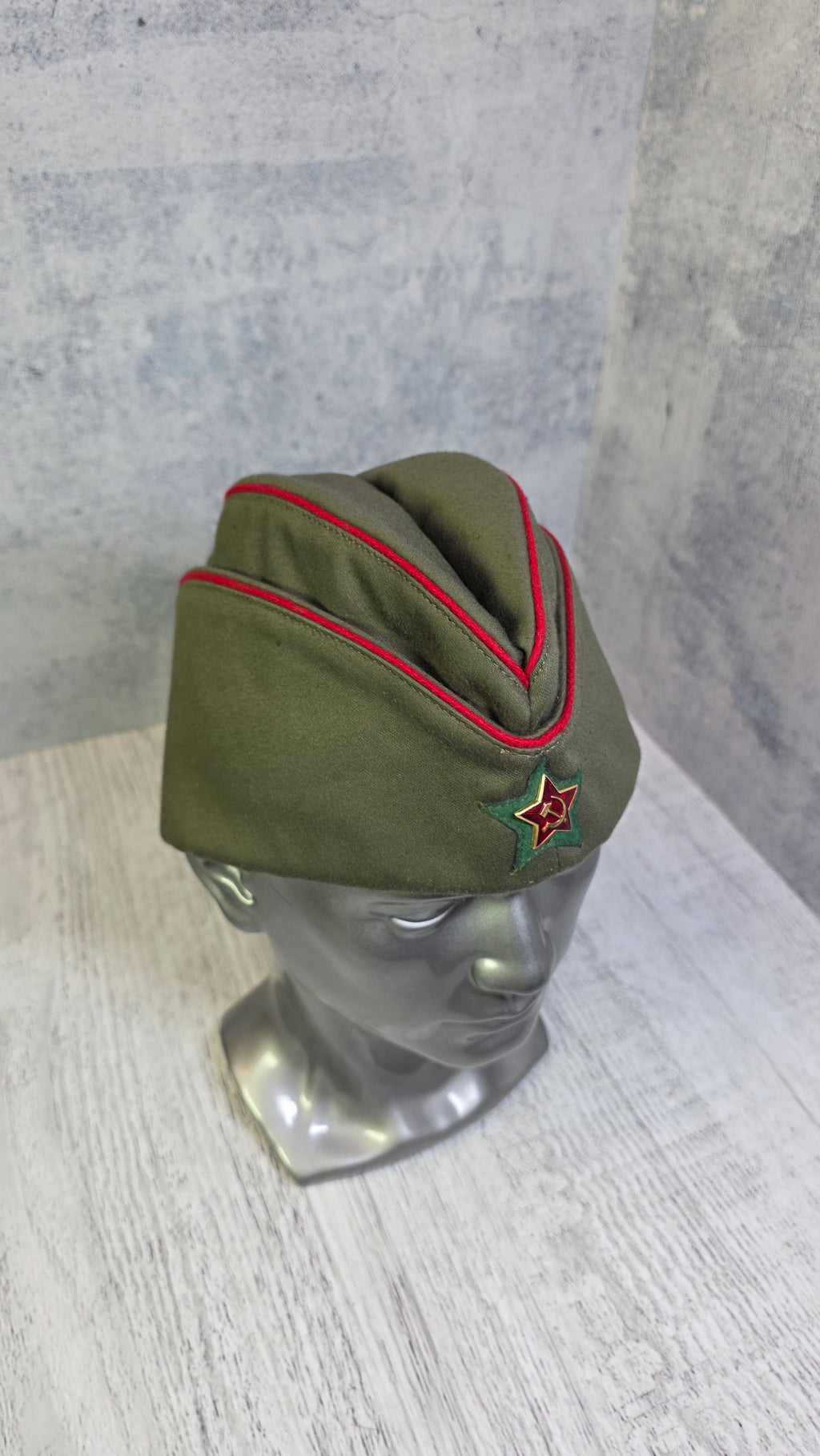 Vintage Soviet Pilotka Cap USSR RKKA M1935 - Legend Returns Vintage