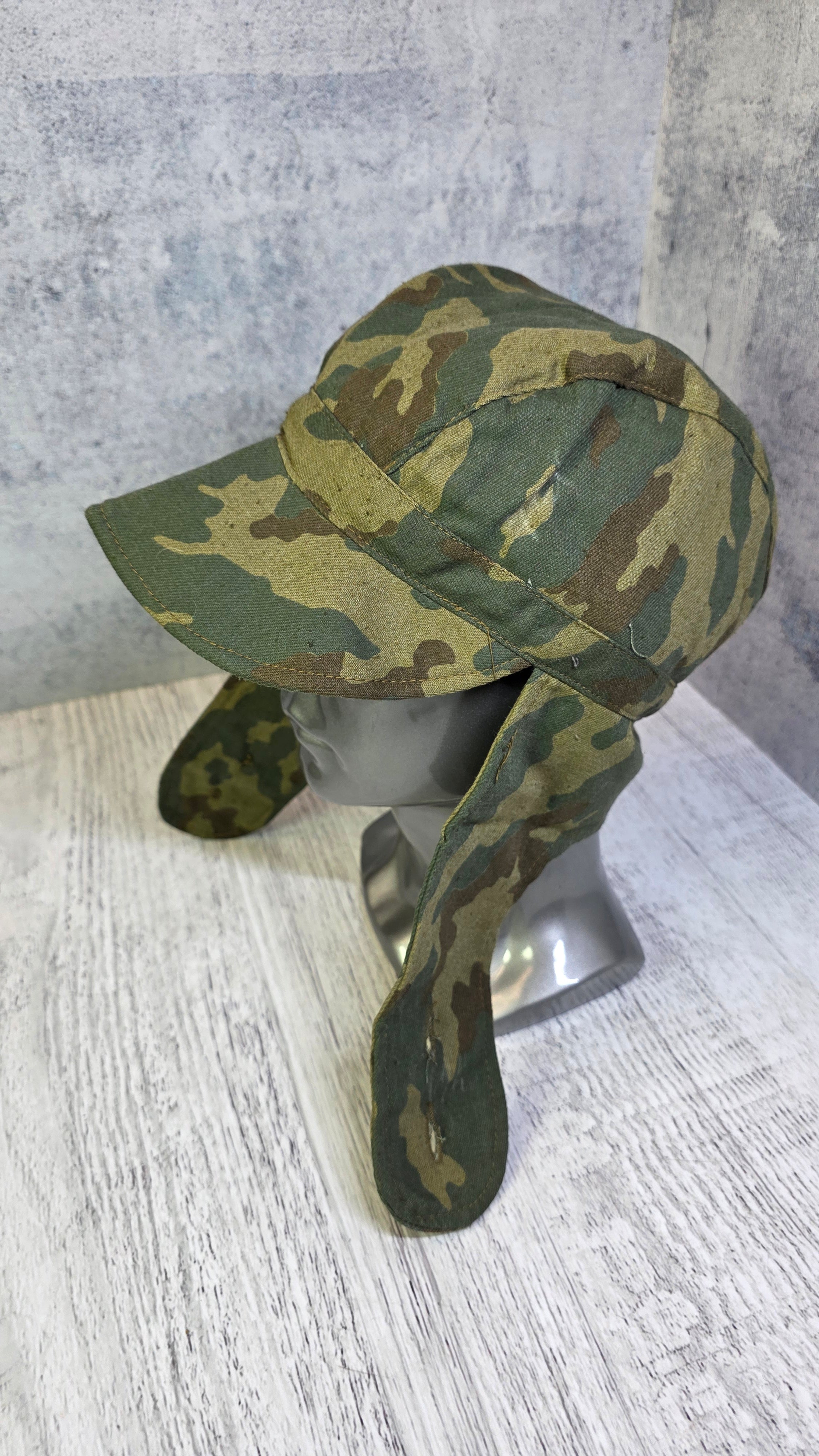 Vintage Soviet Butan Camo Field Cap USSR - Legend Returns Vintage