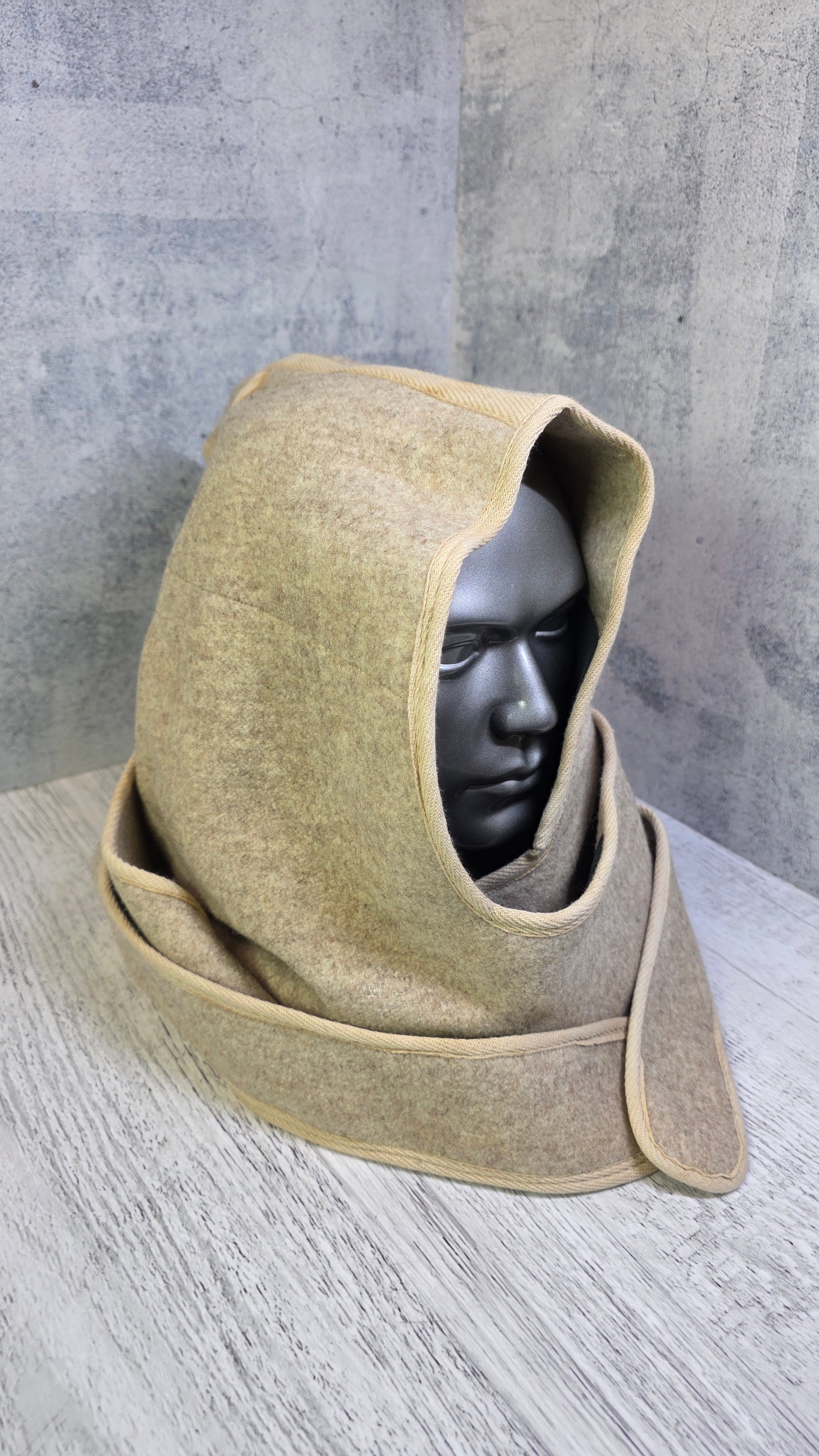 Vintage Soviet Cavalry Bashlyk Hood Scarf USSR - Legend Returns Vintage