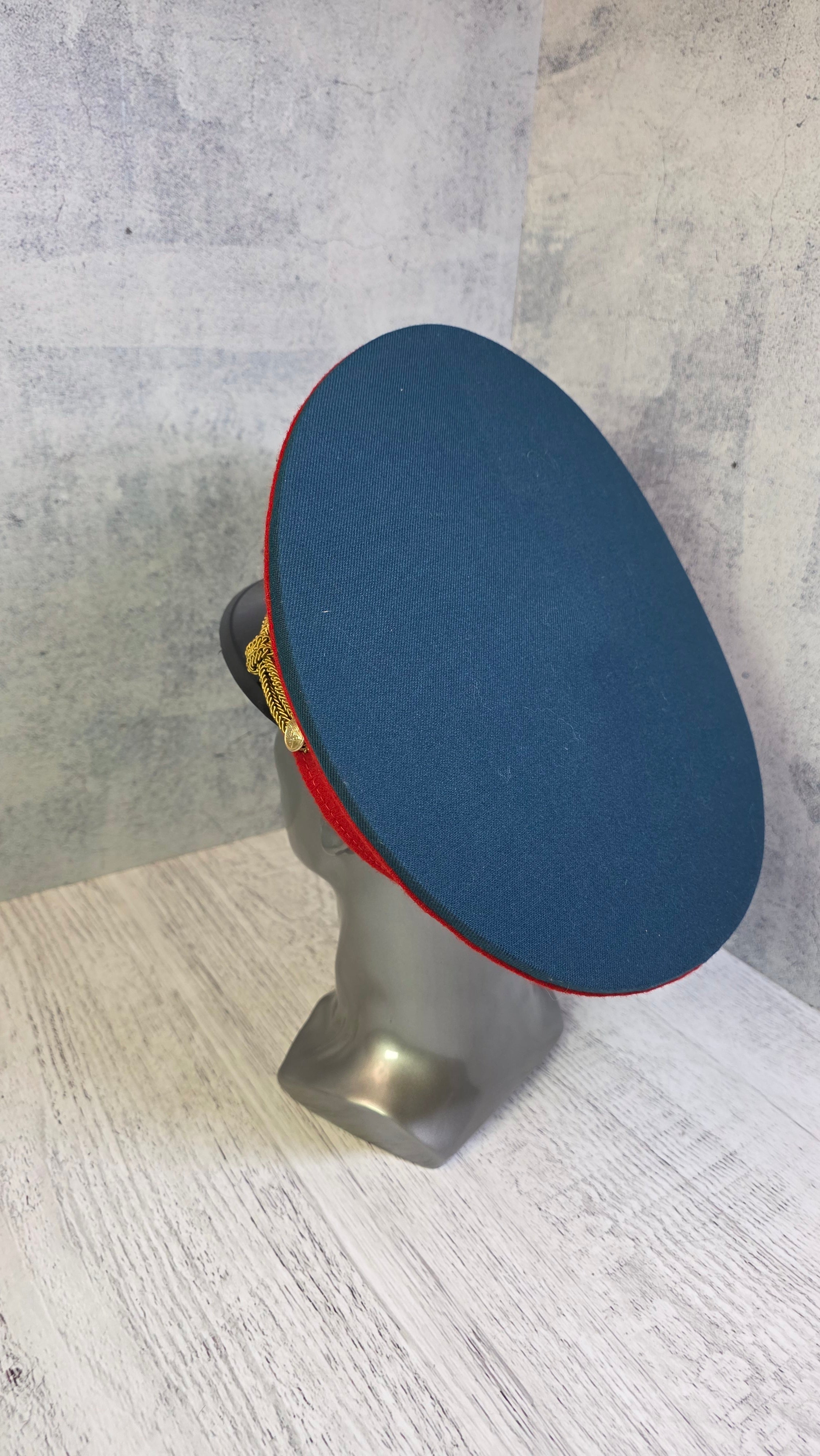 Vintage Soviet Officers Parade Visor Hat USSR - Legend Returns Vintage