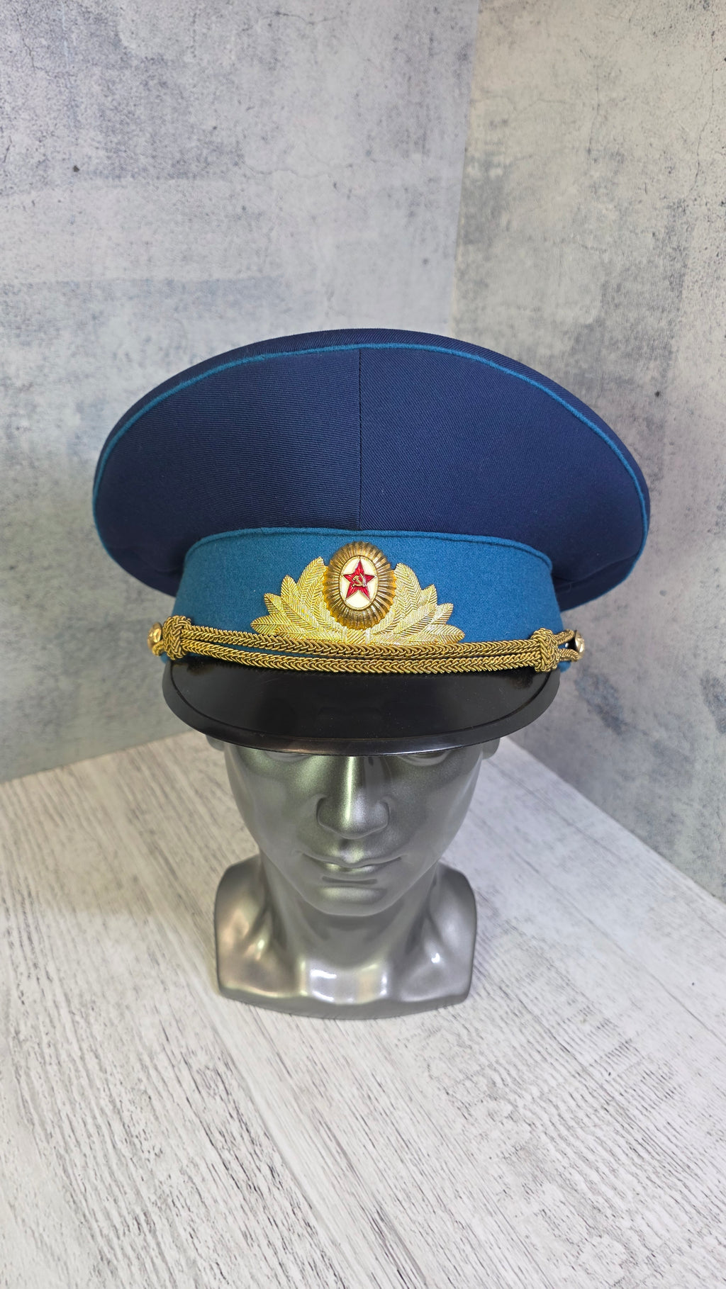 Vintage Soviet VDV Parade Visor Hat USSR - Legend Returns Vintage