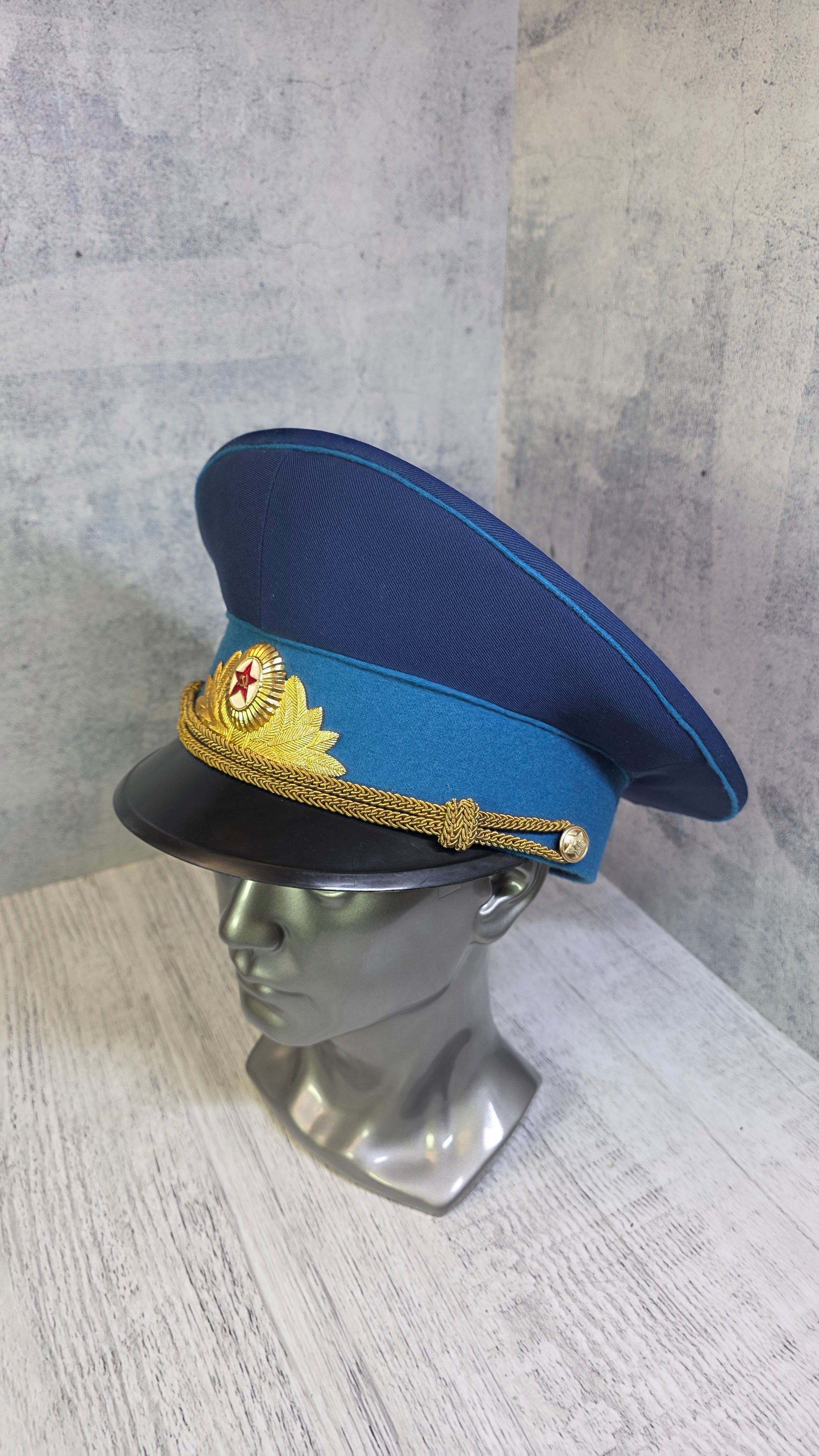 Vintage Soviet VDV Parade Visor Hat USSR - Legend Returns Vintage