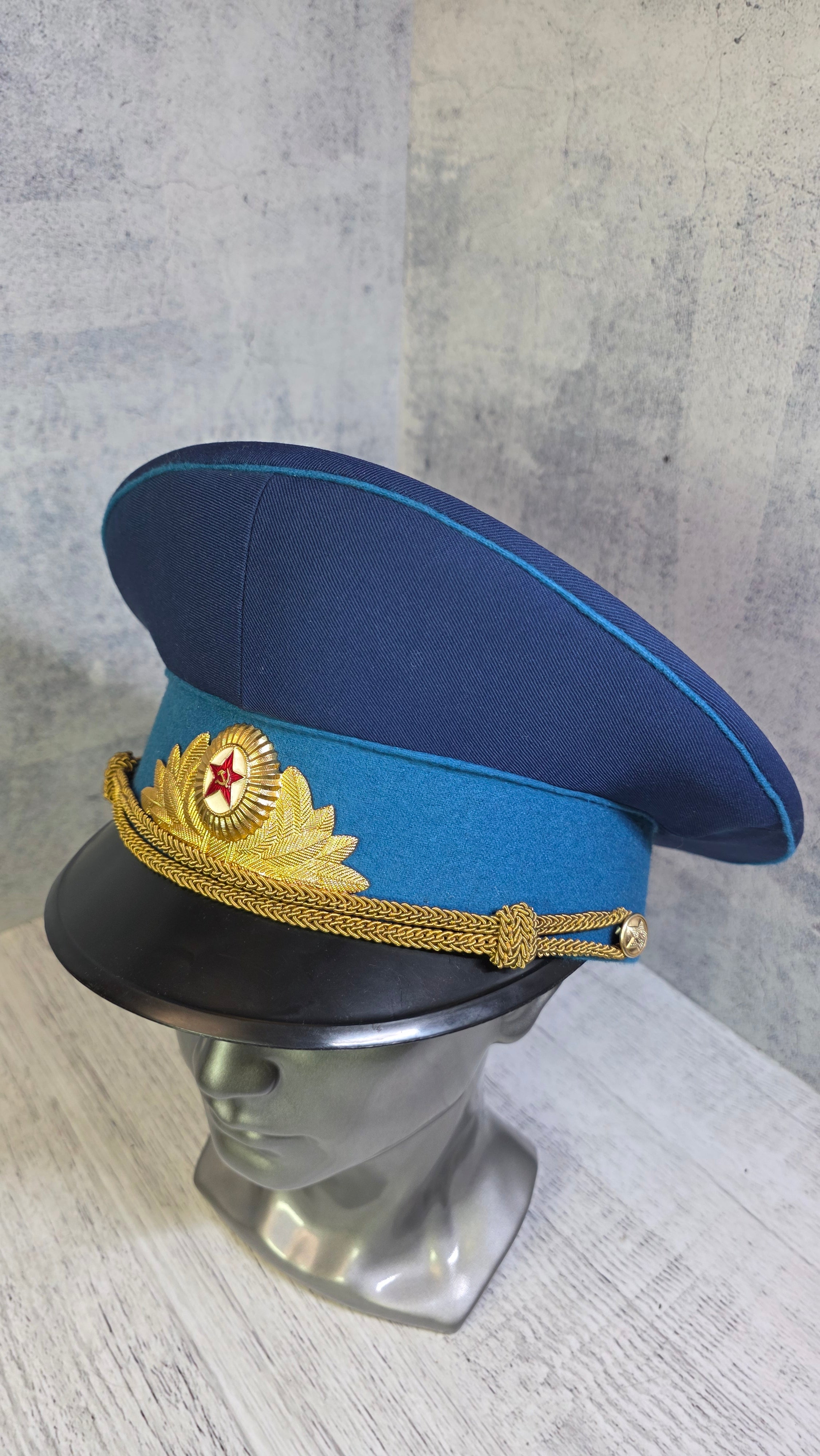 Vintage Soviet VDV Parade Visor Hat USSR - Legend Returns Vintage