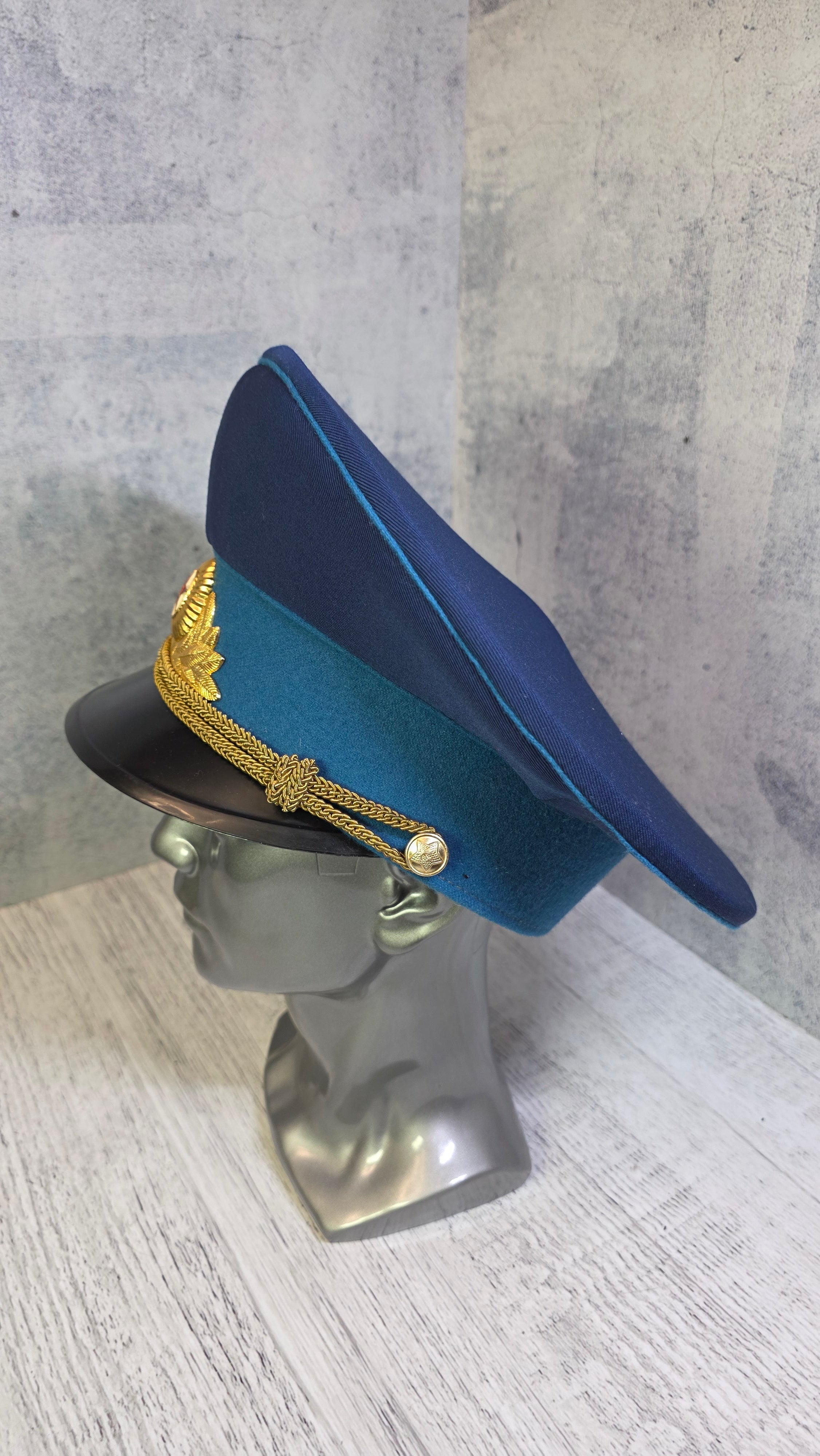Vintage Soviet VDV Parade Visor Hat USSR - Legend Returns Vintage
