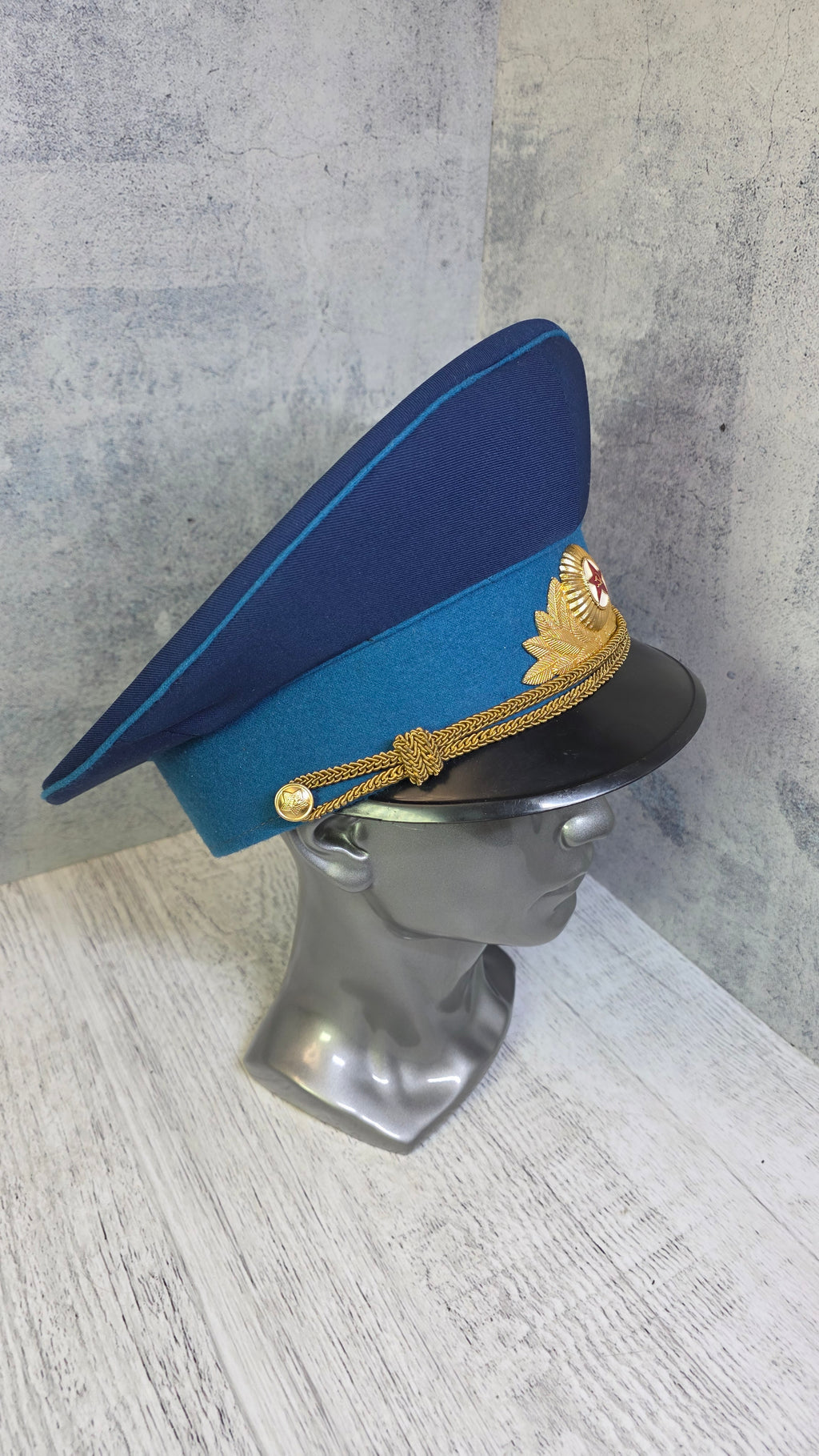 Vintage Soviet VDV Parade Visor Hat USSR - Legend Returns Vintage