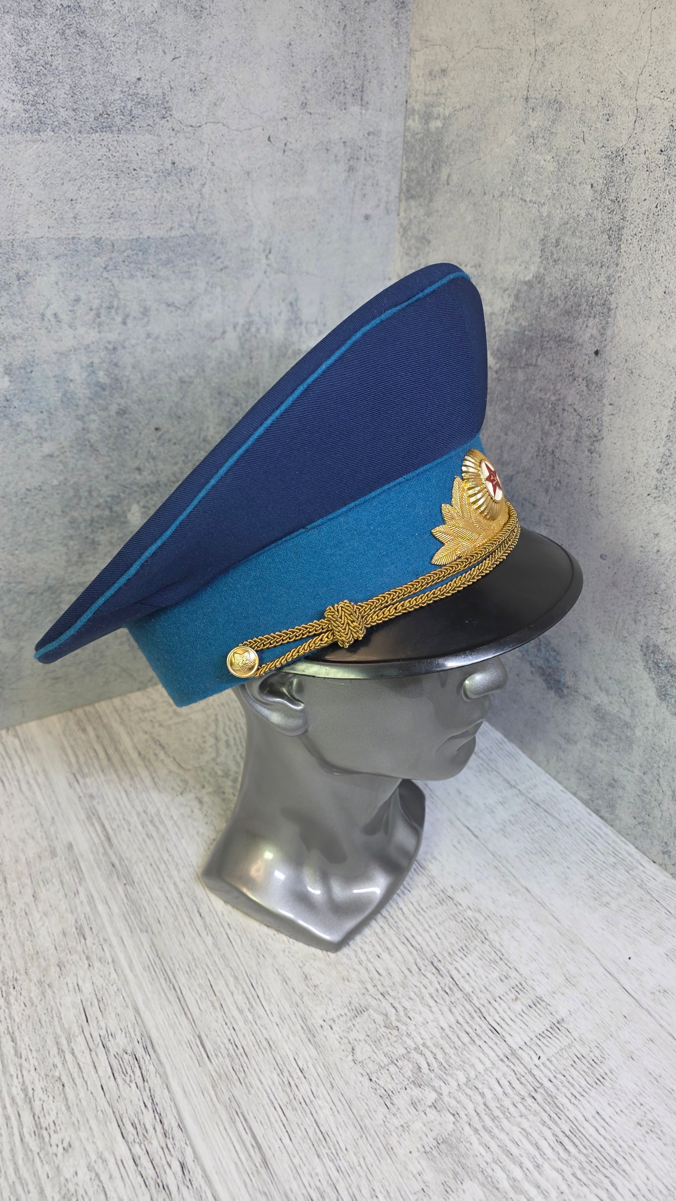 Vintage Soviet VDV Parade Visor Hat USSR - Legend Returns Vintage