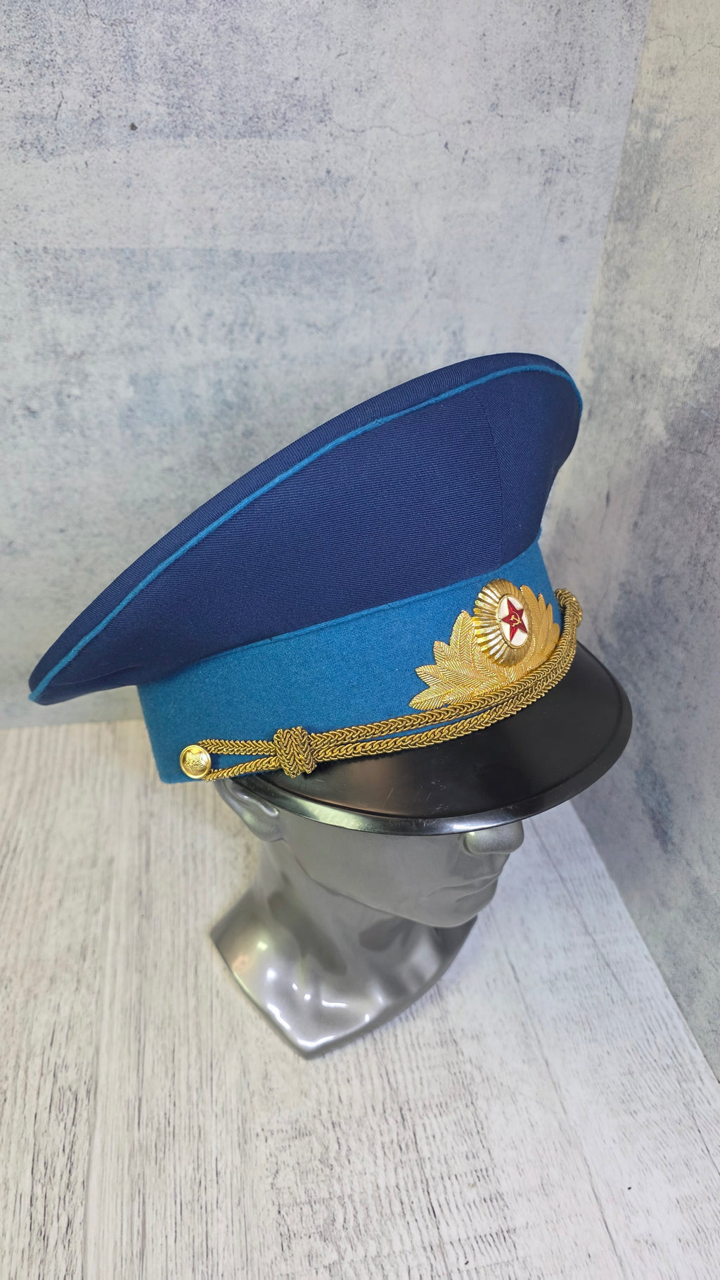 Vintage Soviet VDV Parade Visor Hat USSR - Legend Returns Vintage