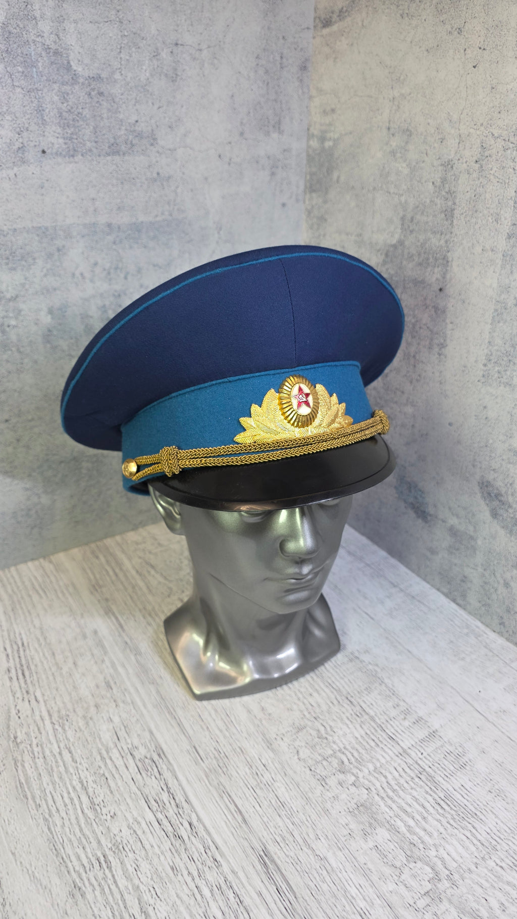 Vintage Soviet VDV Parade Visor Hat USSR - Legend Returns Vintage