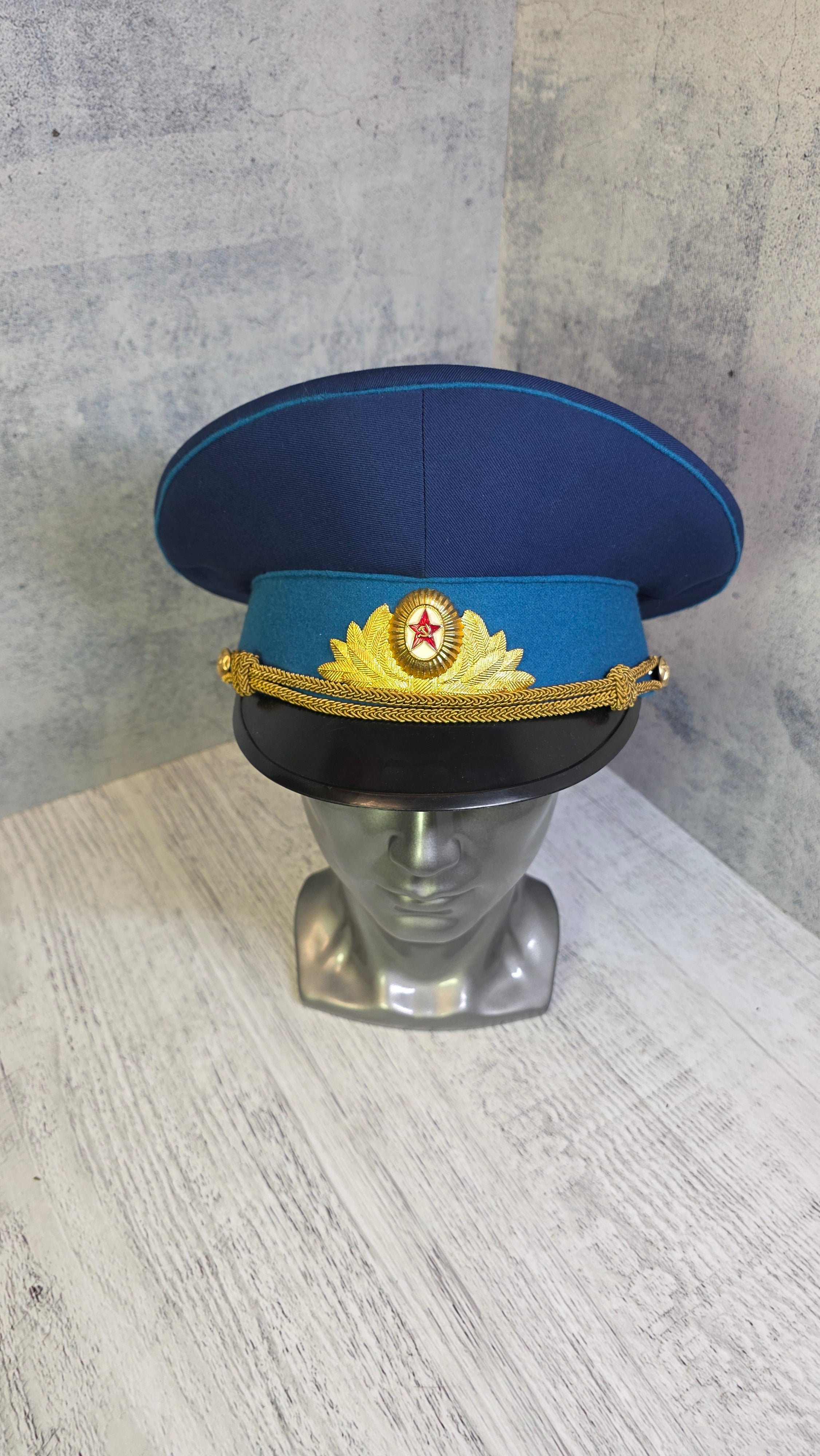 Vintage Soviet VDV Parade Visor Hat USSR - Legend Returns Vintage