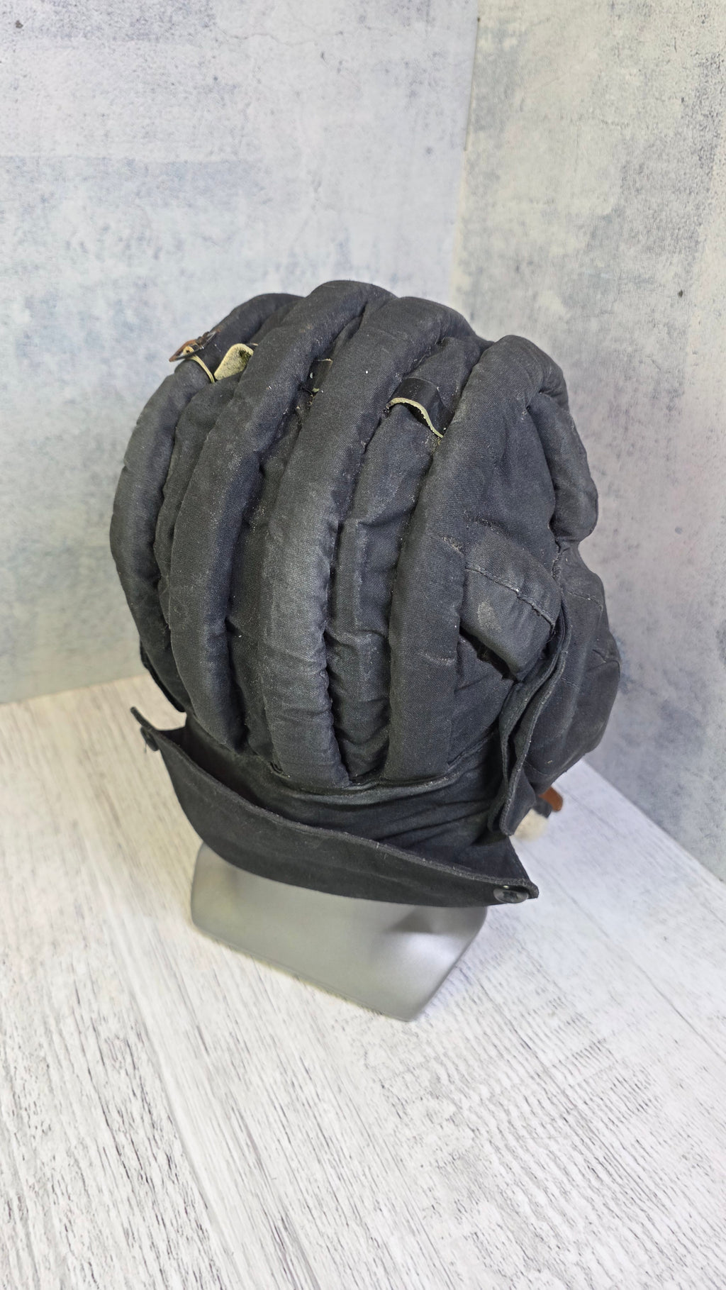 Soviet USSR Tanker Helmet Winter Tank Crew Headgear Vintage Cold Weather Communication Cap - Legend Returns Vintage