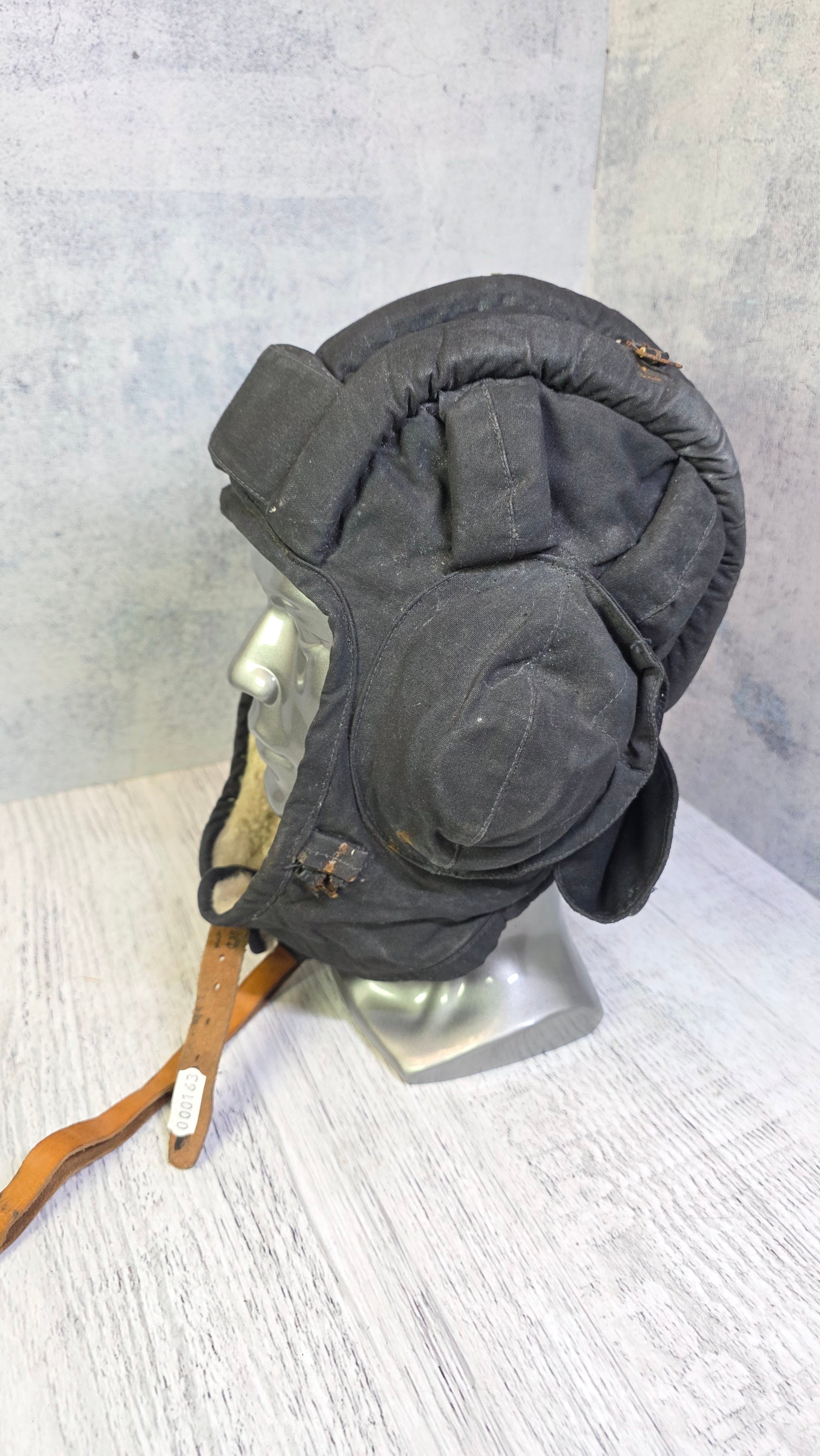 Soviet USSR Tanker Helmet Winter Tank Crew Headgear Vintage Cold Weather Communication Cap - Legend Returns Vintage