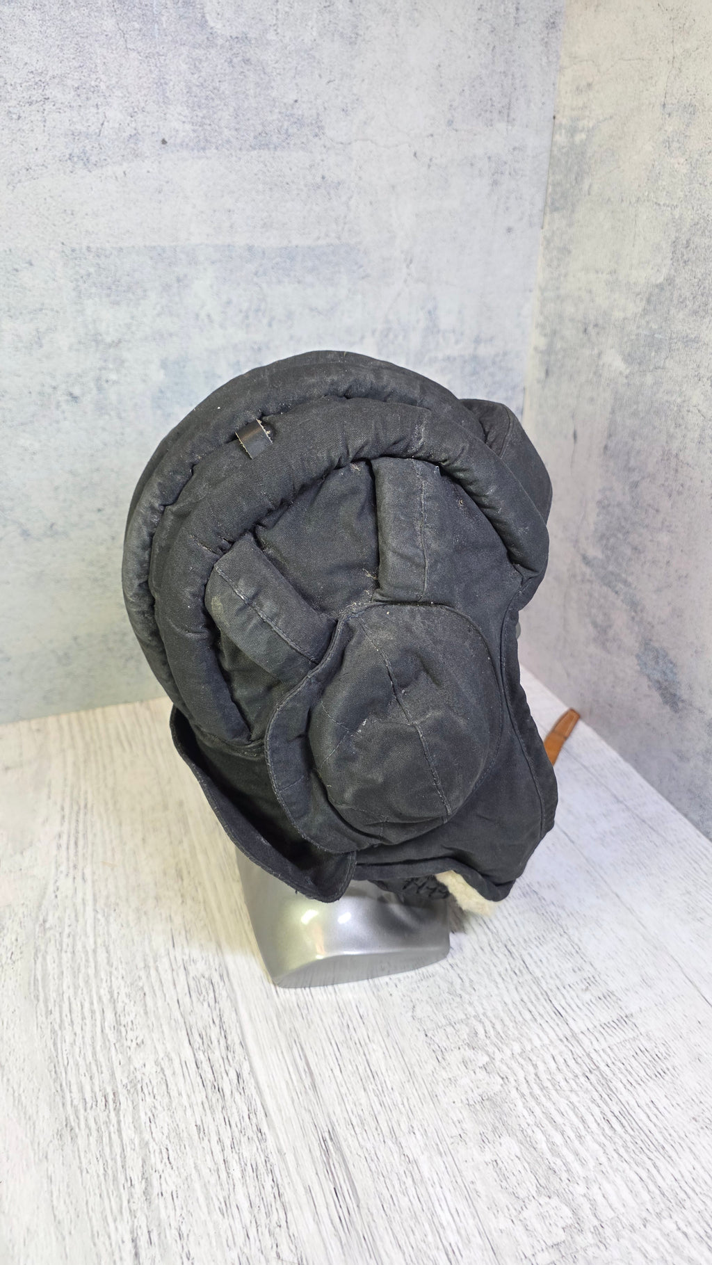 Soviet USSR Tanker Helmet Winter Tank Crew Headgear Vintage Cold Weather Communication Cap - Legend Returns Vintage