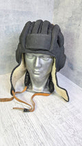 Soviet USSR Tanker Helmet Winter Tank Crew Headgear Vintage Cold Weather Communication Cap - Legend Returns Vintage