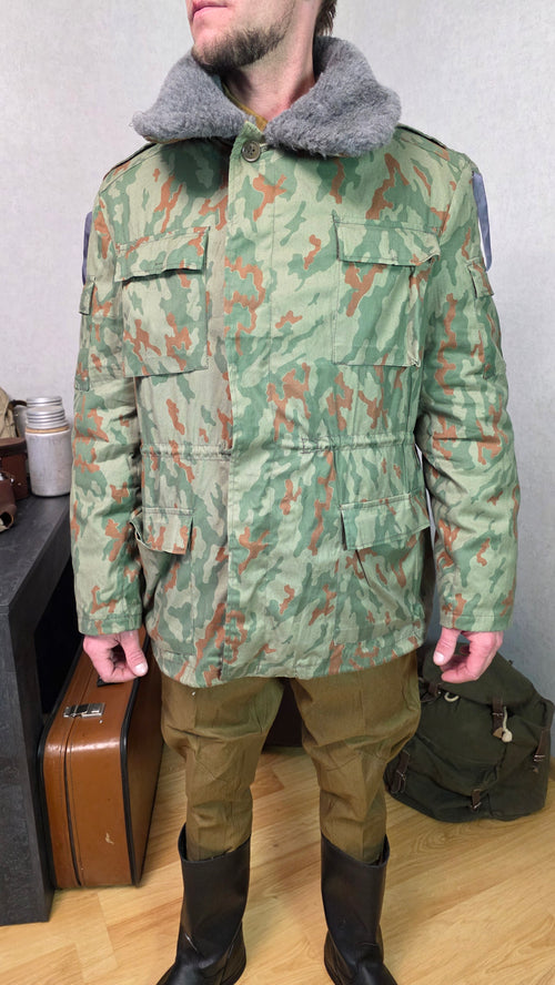 Barvikha VSR-93 Vertical Camouflage Bushlat Jacket Winter Coat Vintage