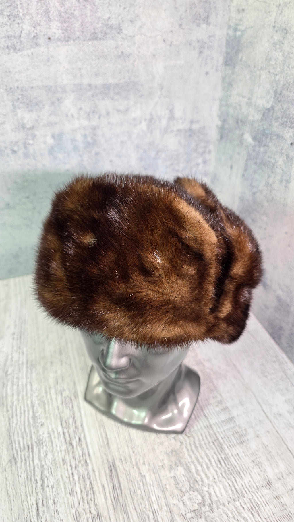 Soviet USSR Winter Ushanka Hat Vintage Civilian Fur Ear Flap Cold Weather Cap - Legend Returns Vintage