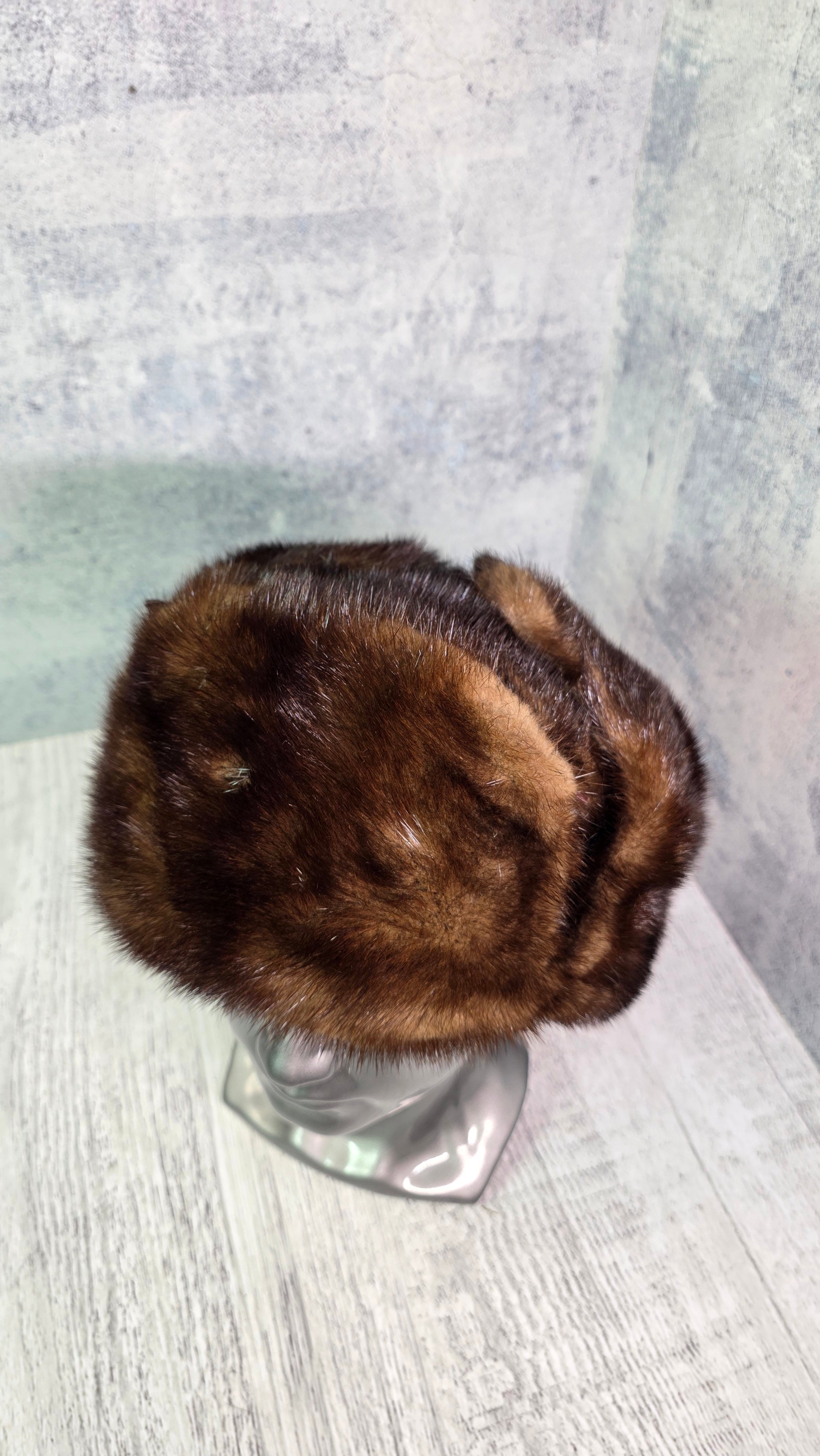 Soviet USSR Winter Ushanka Hat Vintage Civilian Fur Ear Flap Cold Weather Cap - Legend Returns Vintage