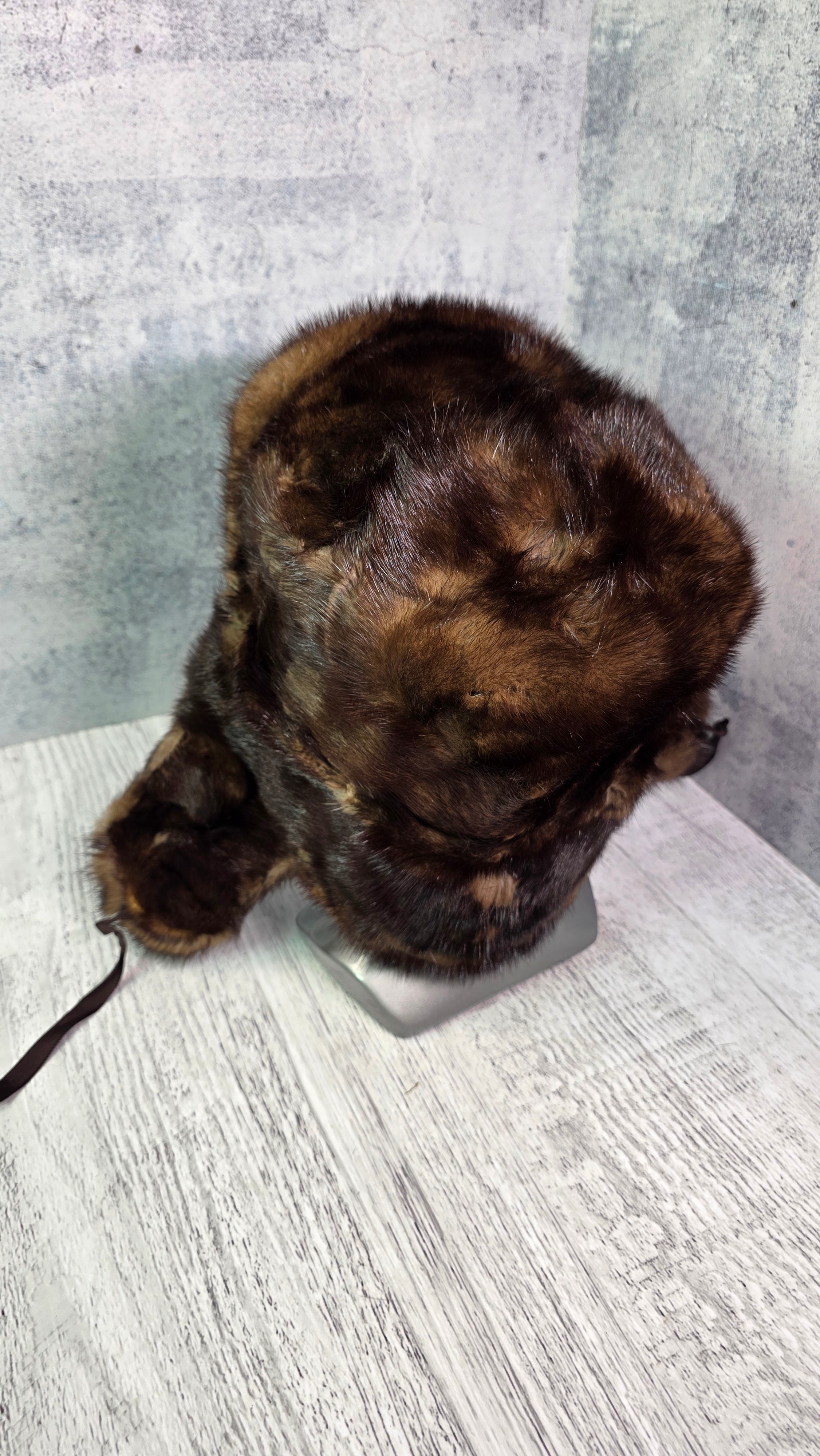 Soviet USSR Winter Ushanka Hat Vintage Civilian Fur Ear Flap Cold Weather Cap - Legend Returns Vintage