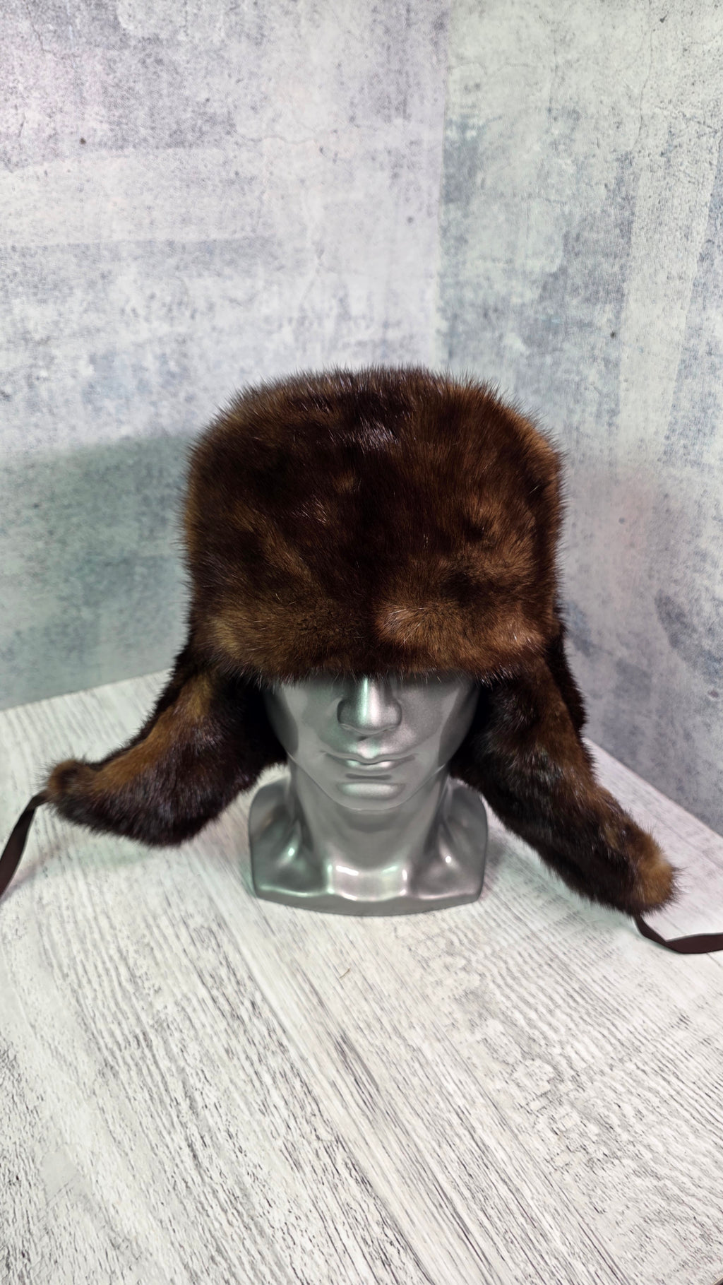 Soviet USSR Winter Ushanka Hat Vintage Civilian Fur Ear Flap Cold Weather Cap - Legend Returns Vintage